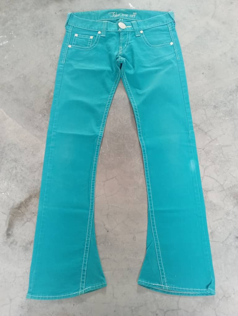 Tornado Mart Flare Jeans Made In Japan Sly Bootcut Jeans Size US 27 - 1 Thumbnail