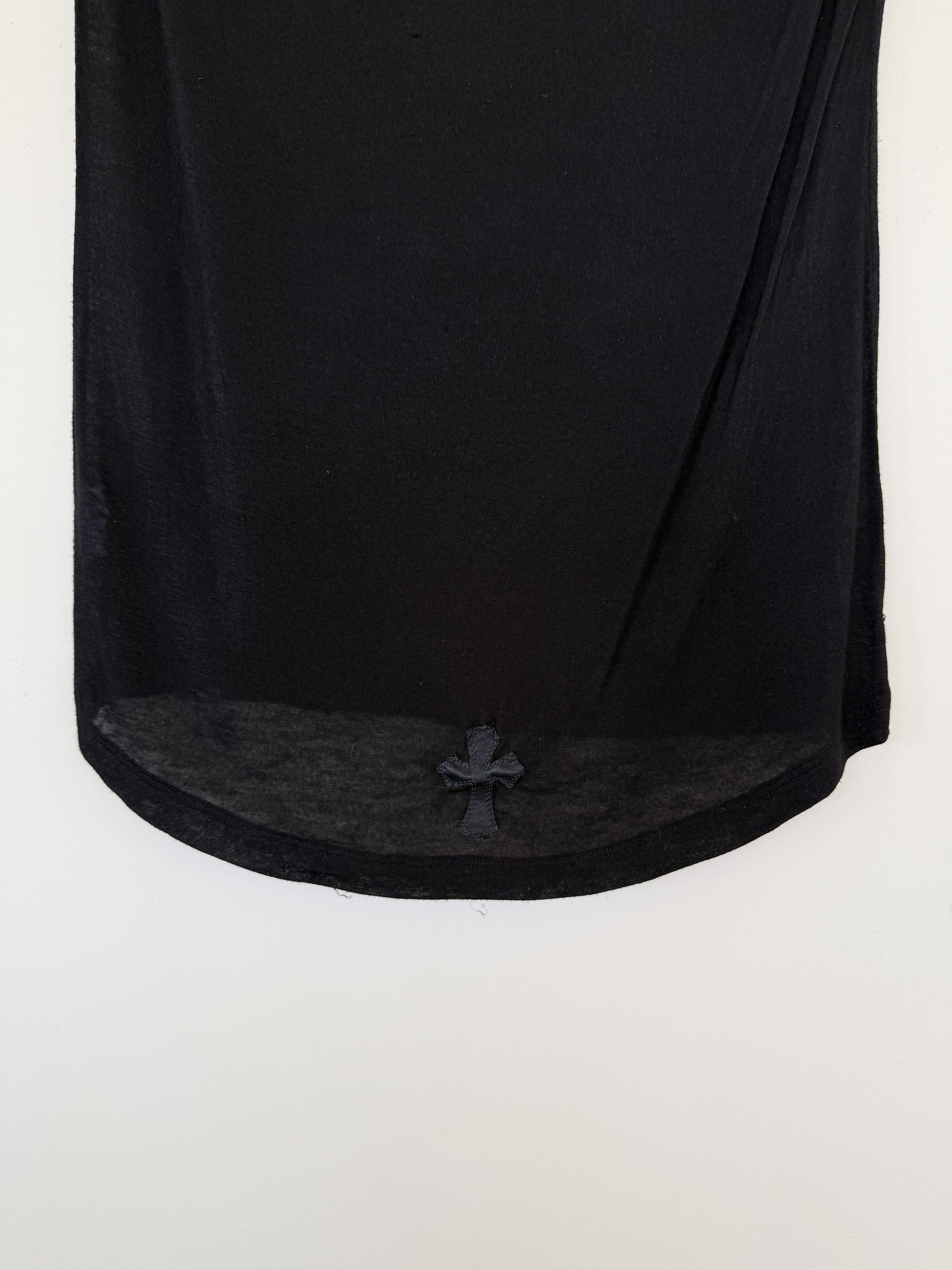 Chrome Hearts CH Vintage See Thru Tank Top With Leather Pocket/Patch Size US S / EU 44-46 / 1 - 9 Thumbnail