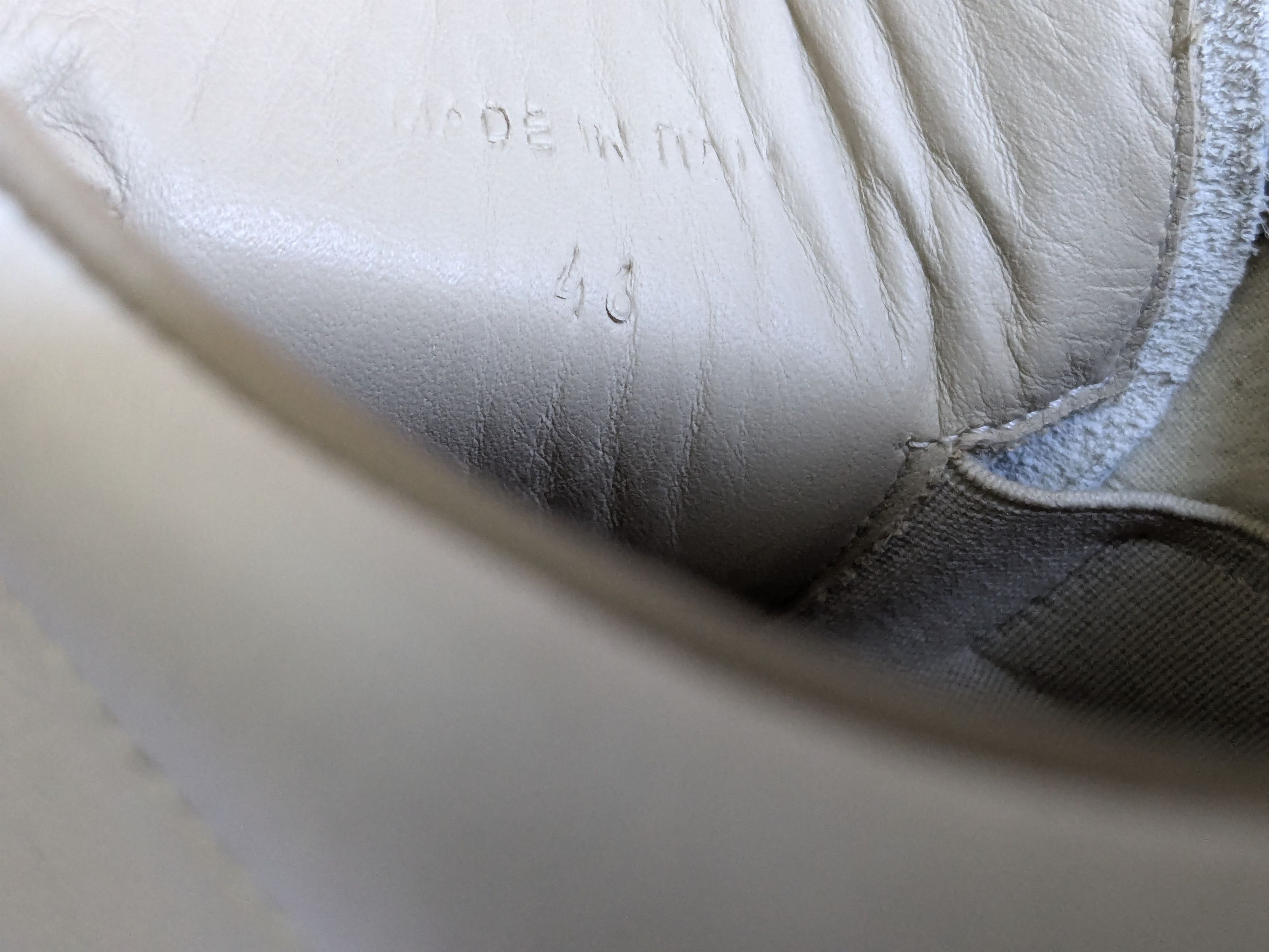 Maison Margiela Maison Margiela Replica GAT Sneaker white gray 13 46 low top Size US 13 / EU 46 - 9 Thumbnail