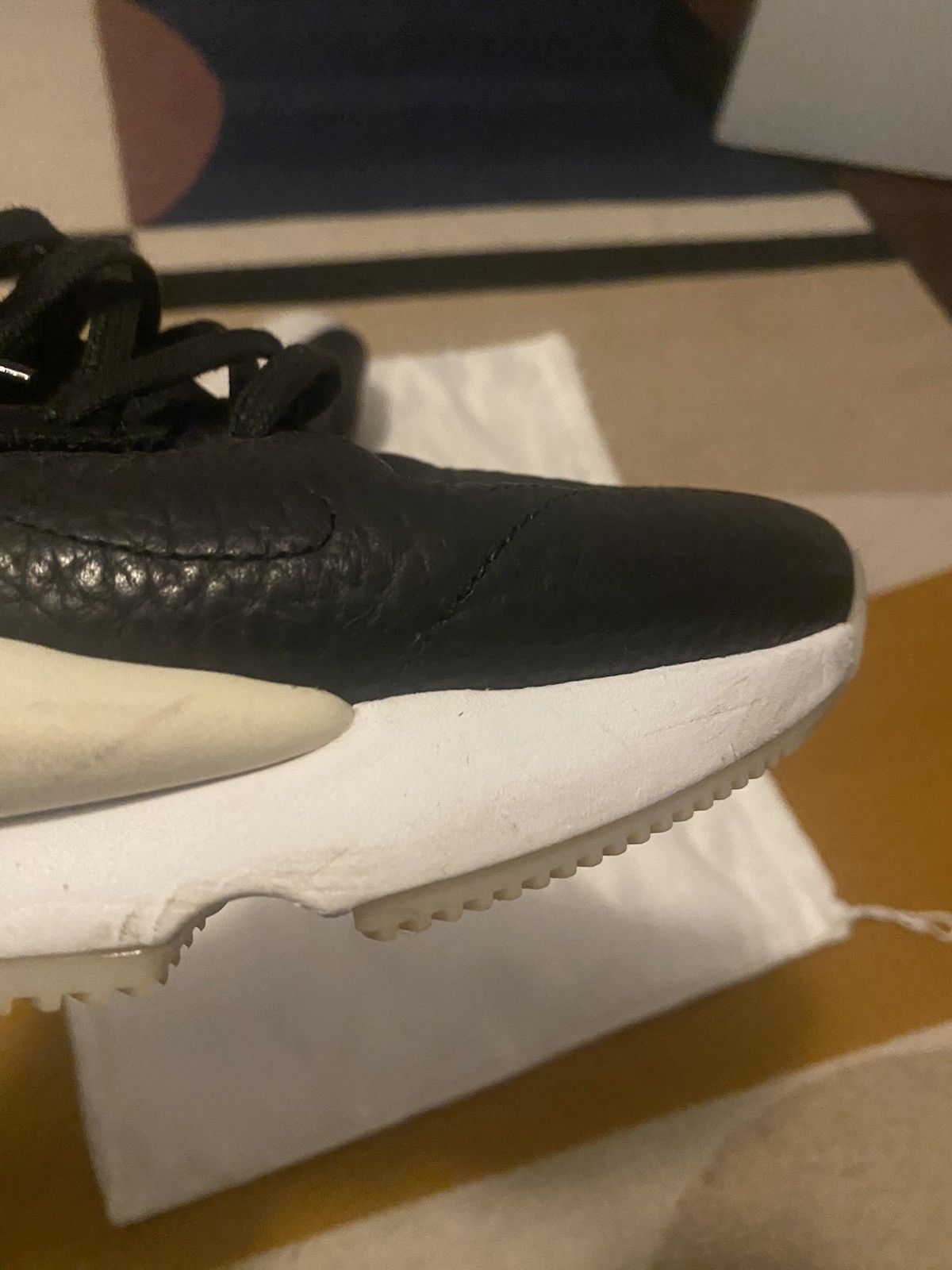 Adidas × Y-3 × Yohji Yamamoto Yohji Yamamoto x Adidas Y-3 Kaiwa leather sneakers Size US 11.5 / EU 44-45 - 11 Thumbnail