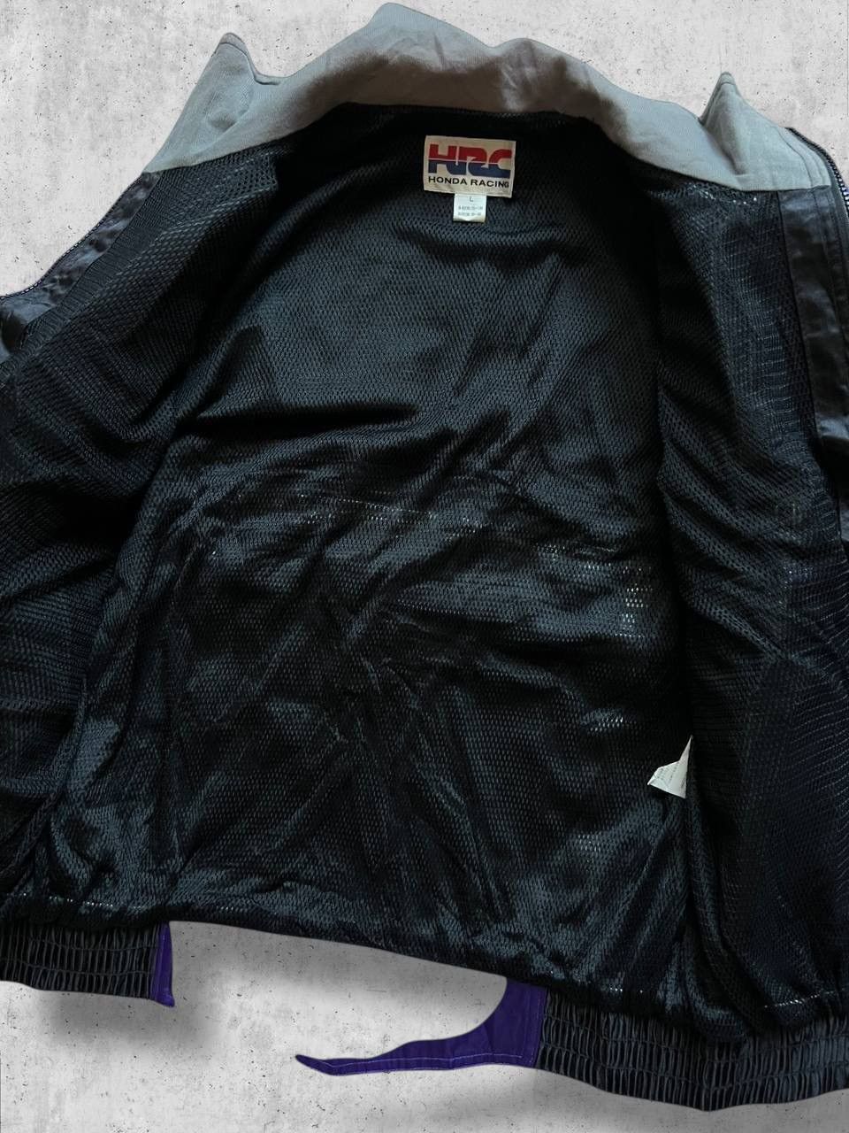 Other Vintage HONDA RACING Jacket 90s Retro Cars Moto Bomber track Size US XXL / EU 58 / 5 - 8 Thumbnail
