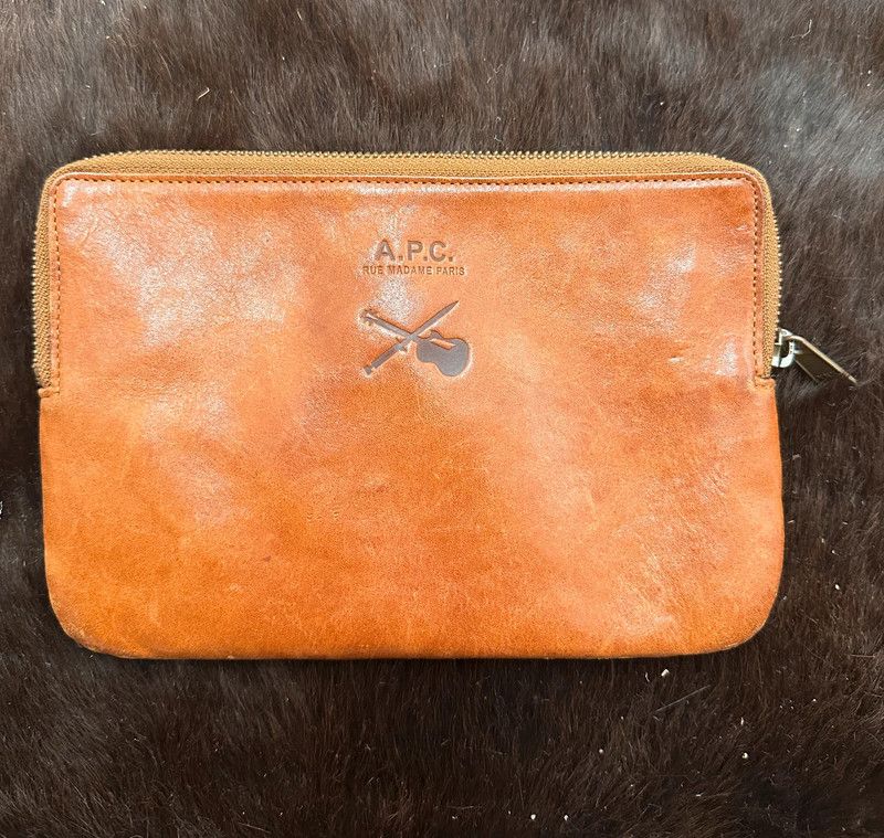 A.P.C. A.P.C. - Leather Pouch Size ONE SIZE - 1 Thumbnail