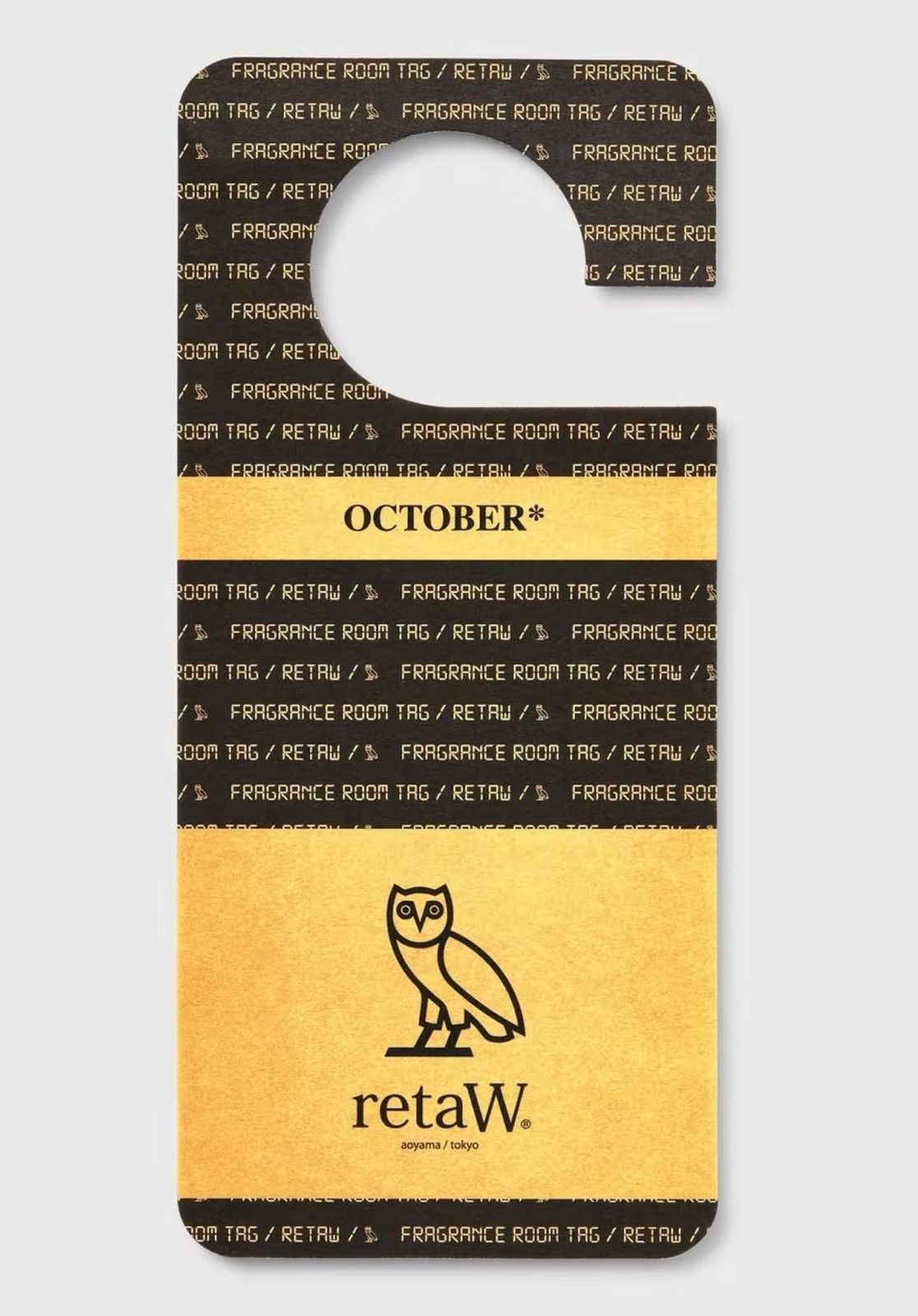 Drake OVO X retaW ROOM TAG 🦉 Size ONE SIZE - 5 Thumbnail