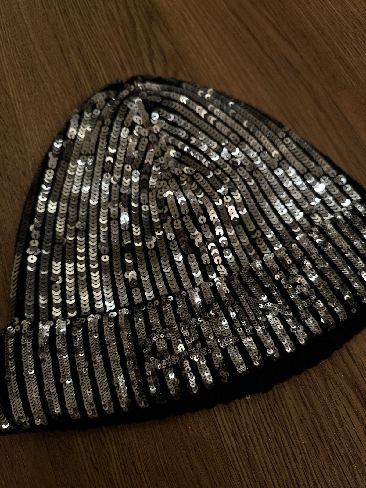 Celine × Hedi Slimane Celine Sequin beanie boy doll Hedi Silmane Size ONE SIZE - 4 Thumbnail