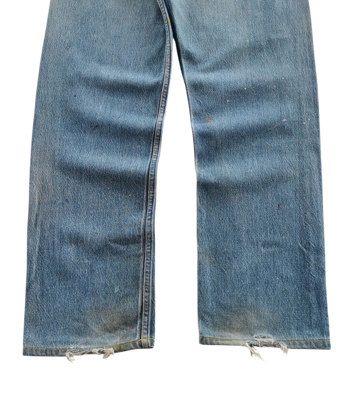 Levi's Vintage Levi's 501 Denim Jeans Paint Splattered Size 32x29 Size US 32 / EU 48 - 7 Thumbnail