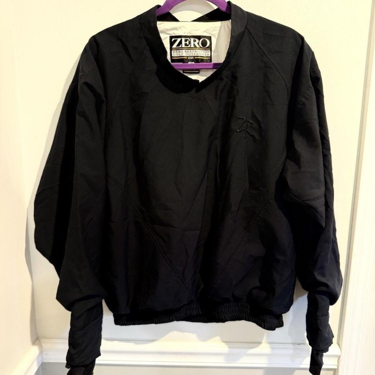 Goretex Zero Restriction Golf Mens Medium Black Gore-Tex Jacket Size US M / EU 48-50 / 2 - 8 Thumbnail