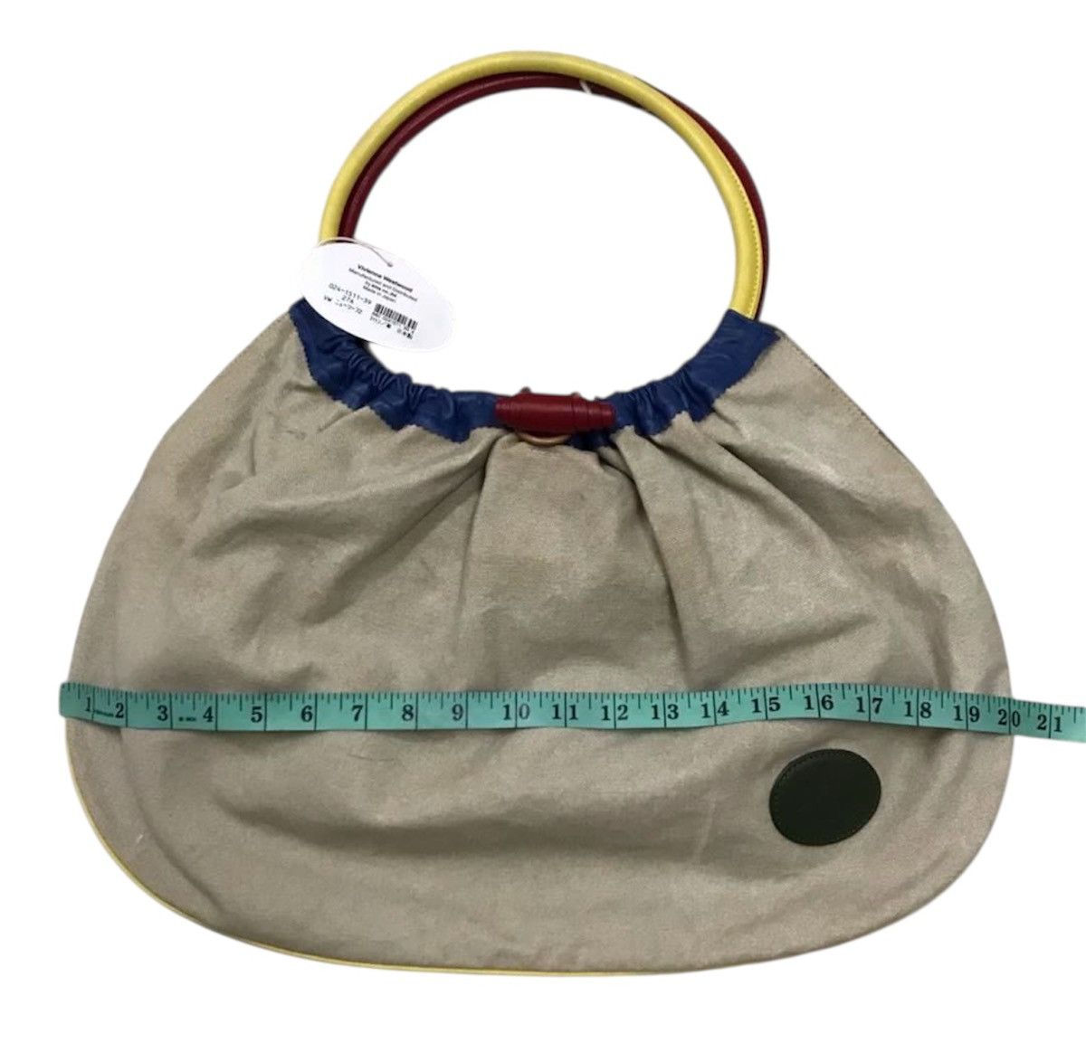 Vivienne Westwood Vivienne Westwood Shoulder Bag Leather Canvas Multicolour Size ONE SIZE - 12 Thumbnail