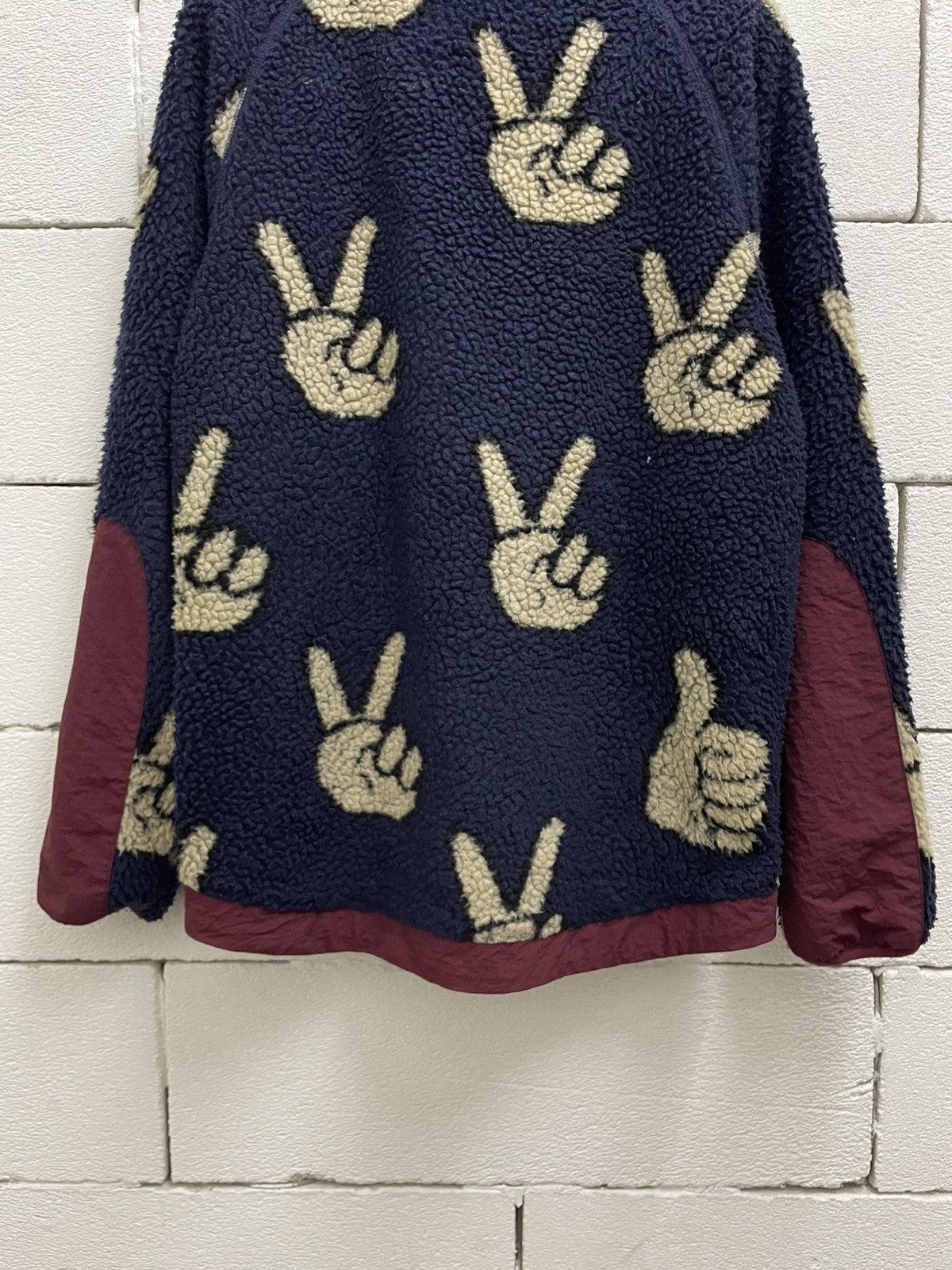 Vintage Vintage 90s Go Slow Caravan Deep Pile Retro X Fleece Jackets Size US L / EU 52-54 / 3 - 14 Thumbnail
