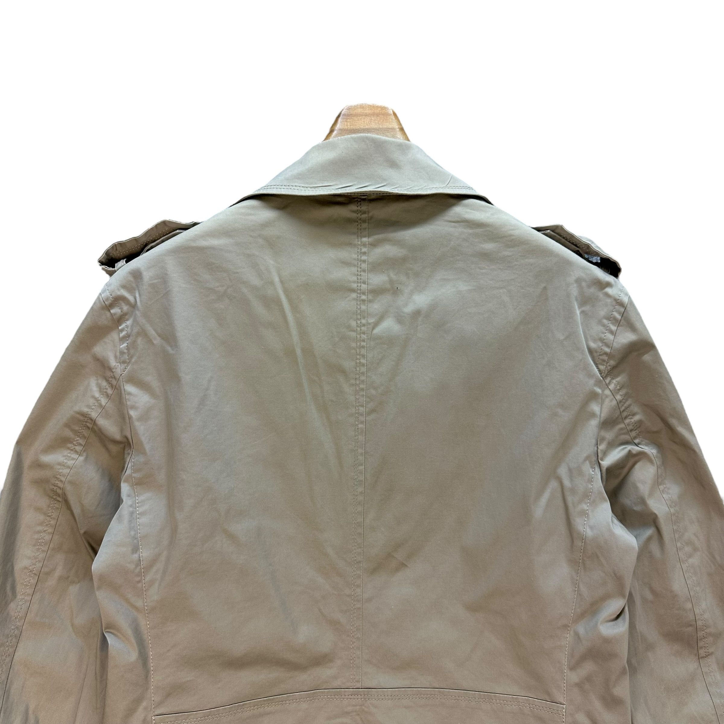 Burberry BURBERRY Embroidery Small Logo Coat Jacket #1508-A62 Size L / US 10 / IT 46 - 15 Thumbnail