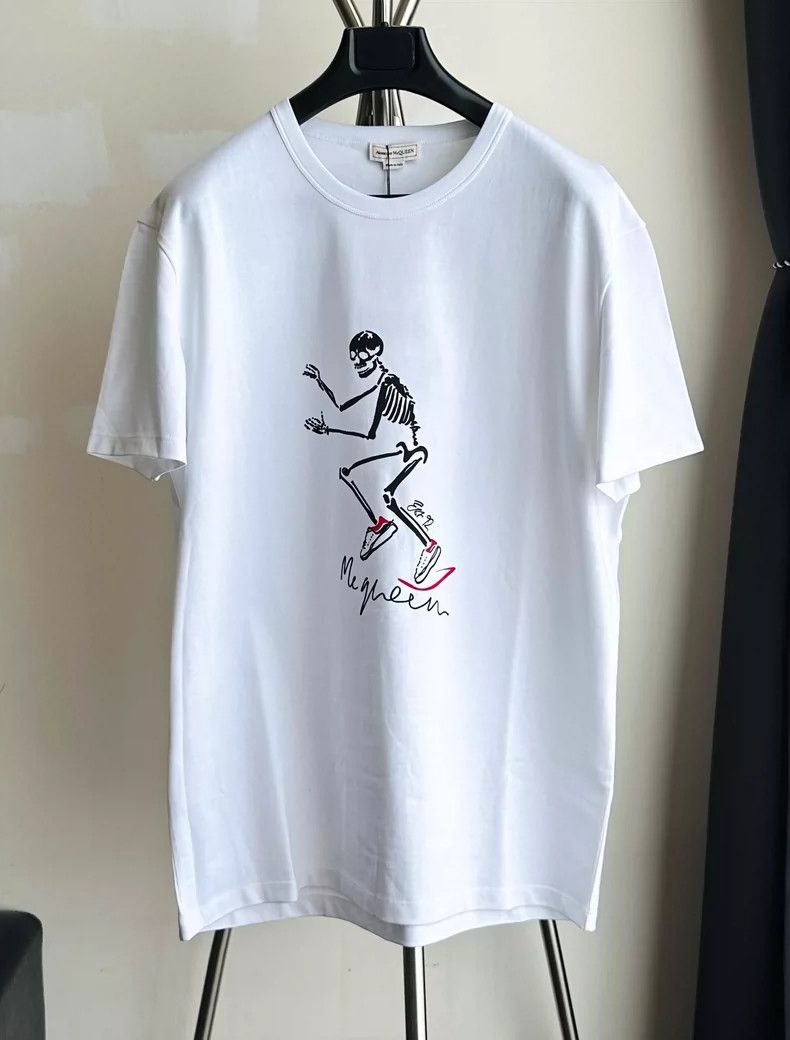 Alexander McQueen Alexander Mcqueen Printed T-shirt Size US XL / EU 56 / 4 - 1 Thumbnail