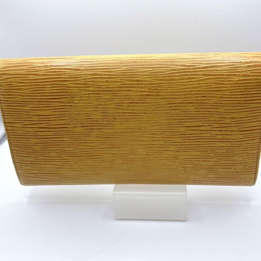 Louis Vuitton LV Epi Yellow Long Wallet 1996 Spain Size ONE SIZE - 4 Thumbnail