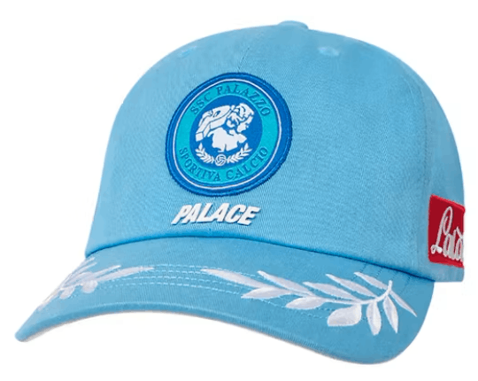 Palace Palace Vesuvio 6-Panel Cap Blue Size ONE SIZE - 1 Thumbnail