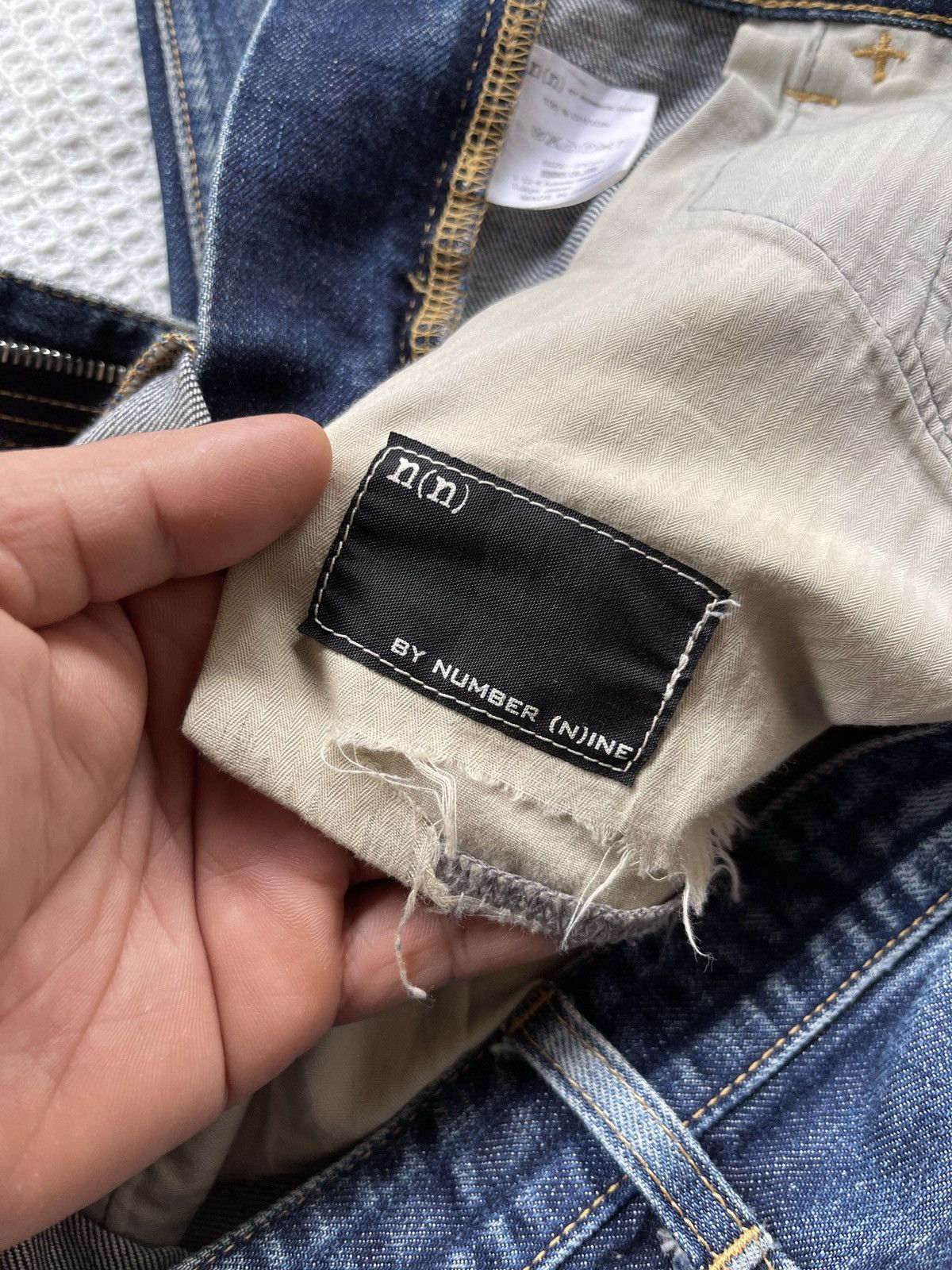 Number (N)ine Rare🔥Vintage Number (N)ine Jeans Size US 30 / EU 46 - 10 Thumbnail