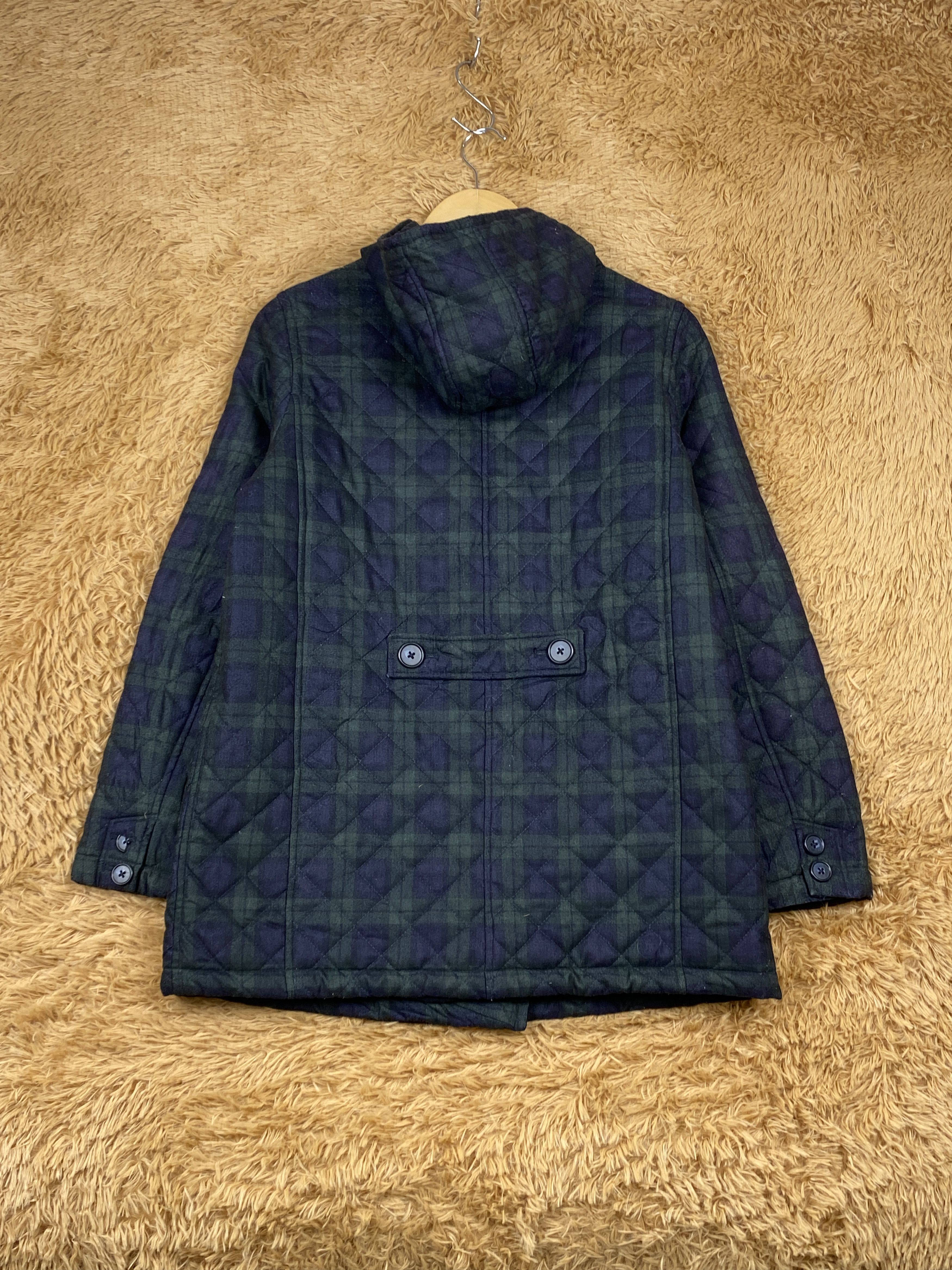 Japanese Brand Vintage Japanese Brand Checkeret Long Jacket Parkas J1786 Size US S / EU 44-46 / 1 - 4 Thumbnail