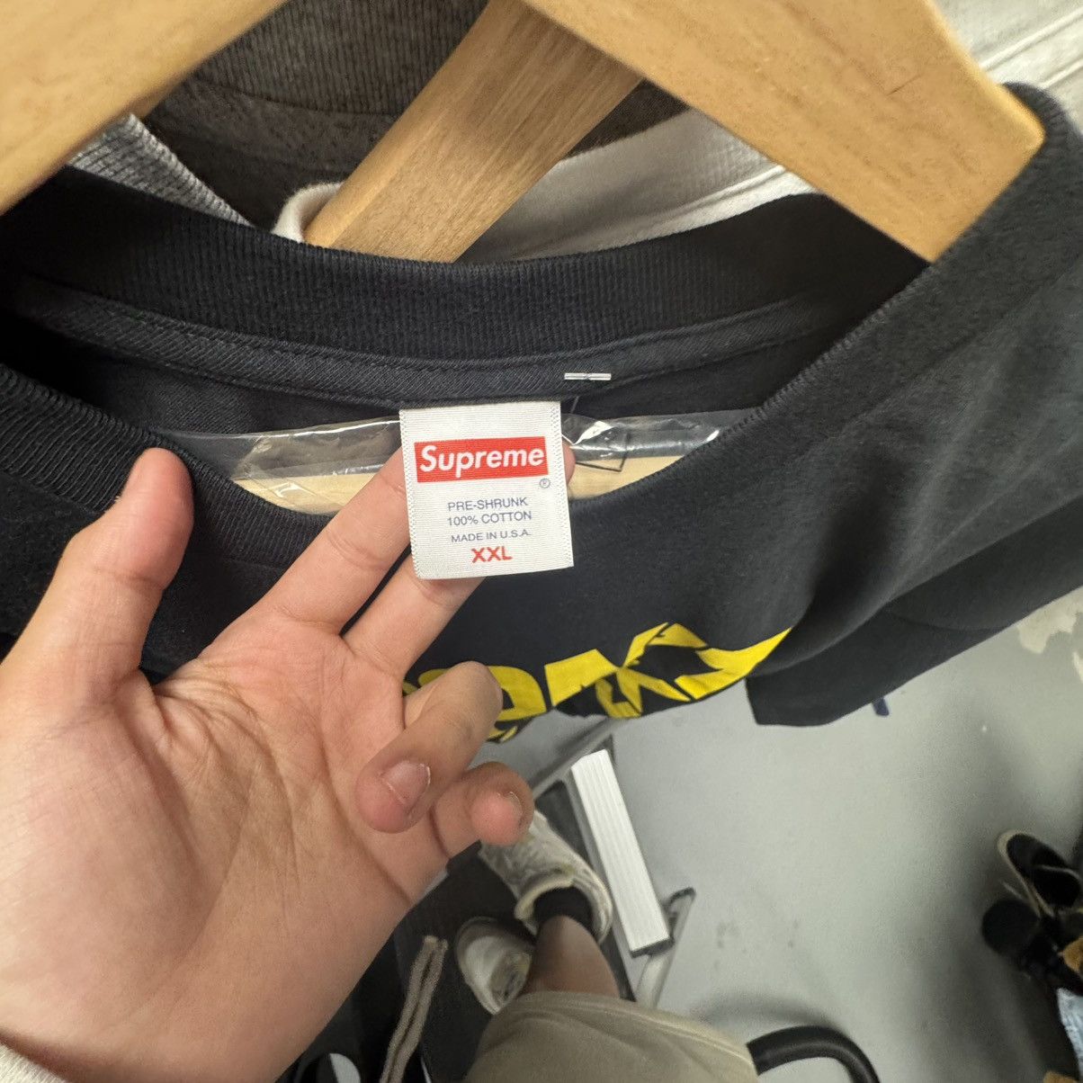 Supreme Supreme Don’t Fuck Around Tee Black Size US XXL / EU 58 / 5 - 3 Thumbnail