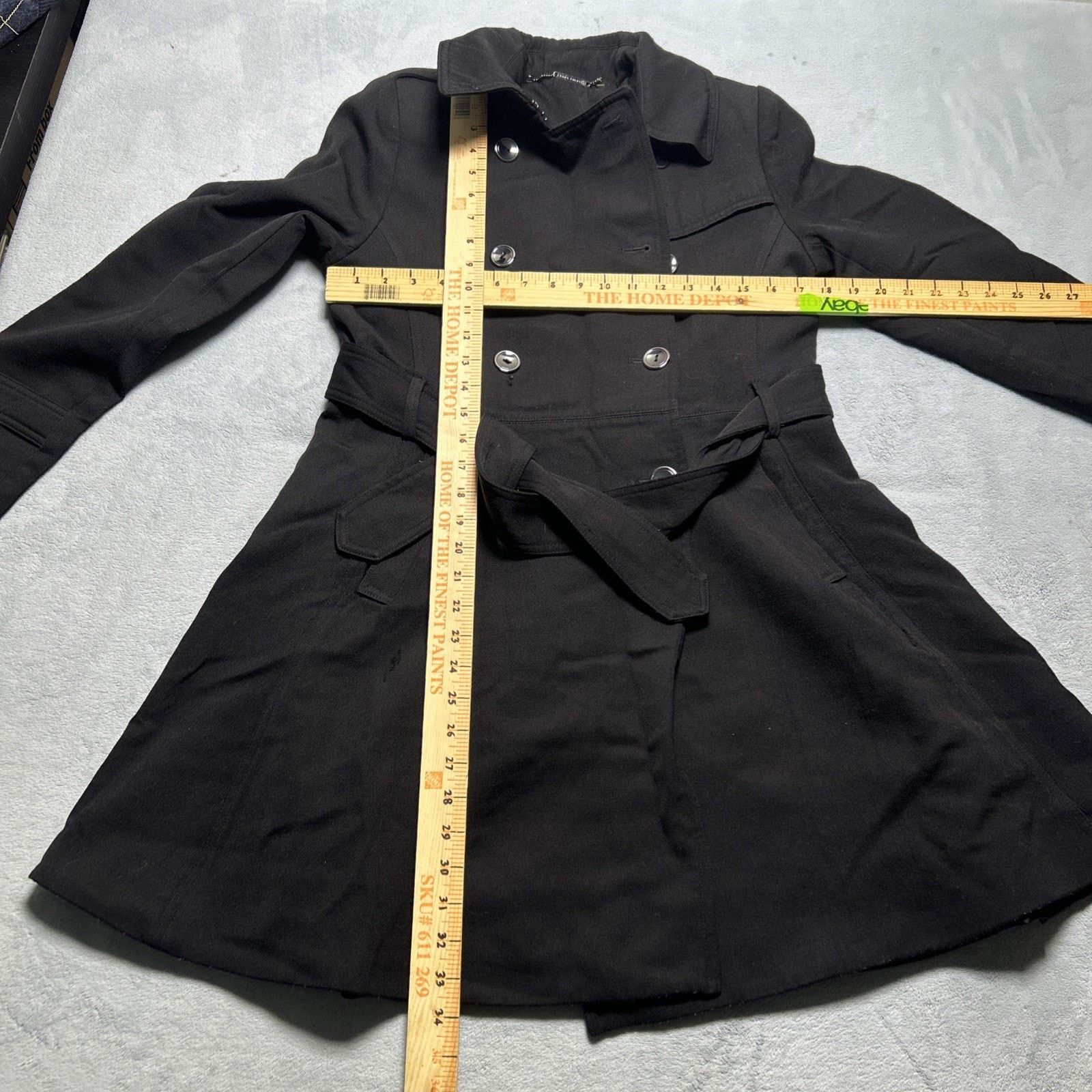 Trina Turk Trina Turk Size 8 Wool Double Breast Pea Coat Blazer Jacket Size M / US 6-8 / IT 42-44 - 12 Thumbnail