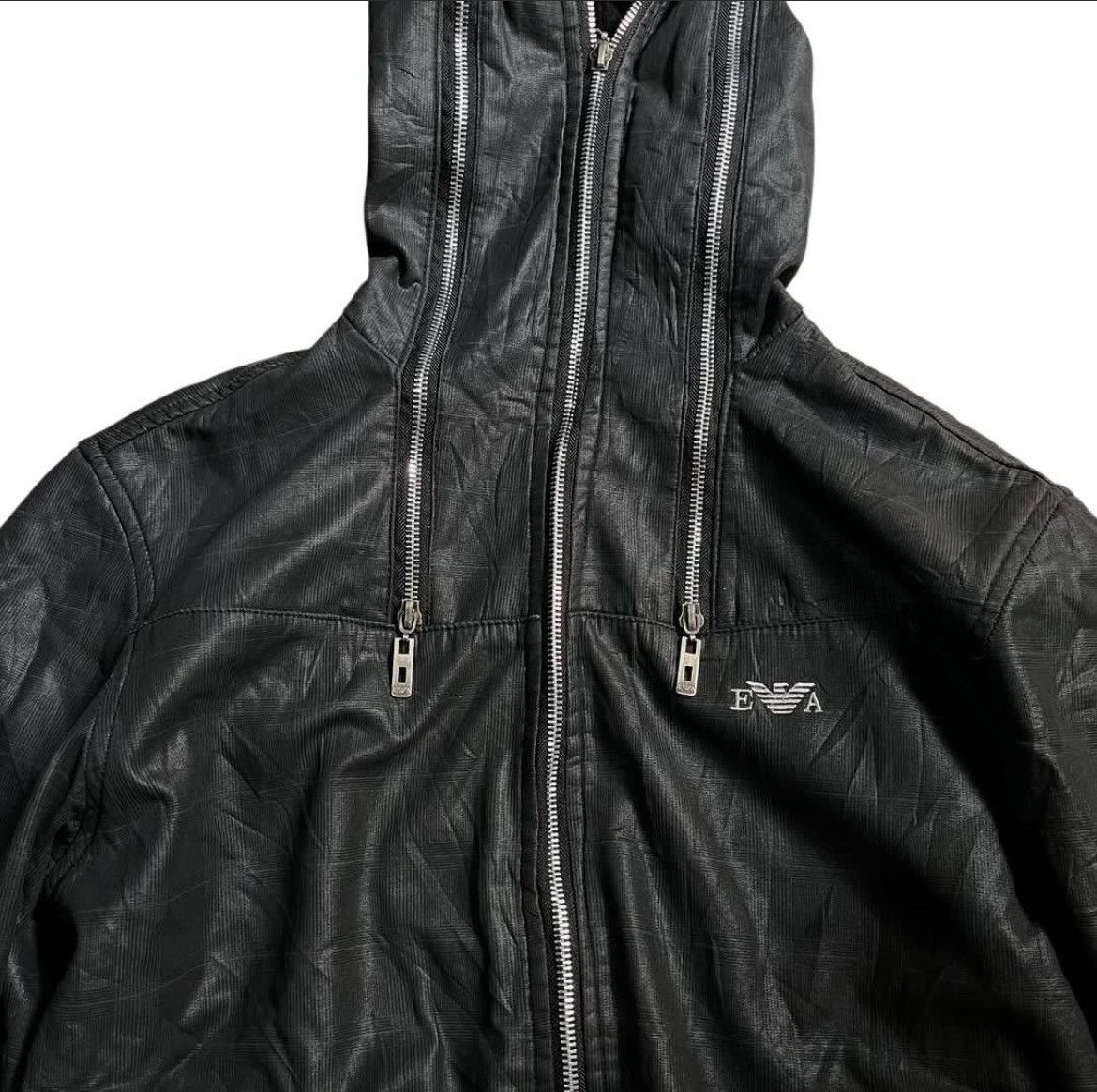 Emporio Armani × Le Grande Bleu (L.G.B.) Vintage Emporio Armani double zipper Size US L / EU 52-54 / 3 - 2 Thumbnail