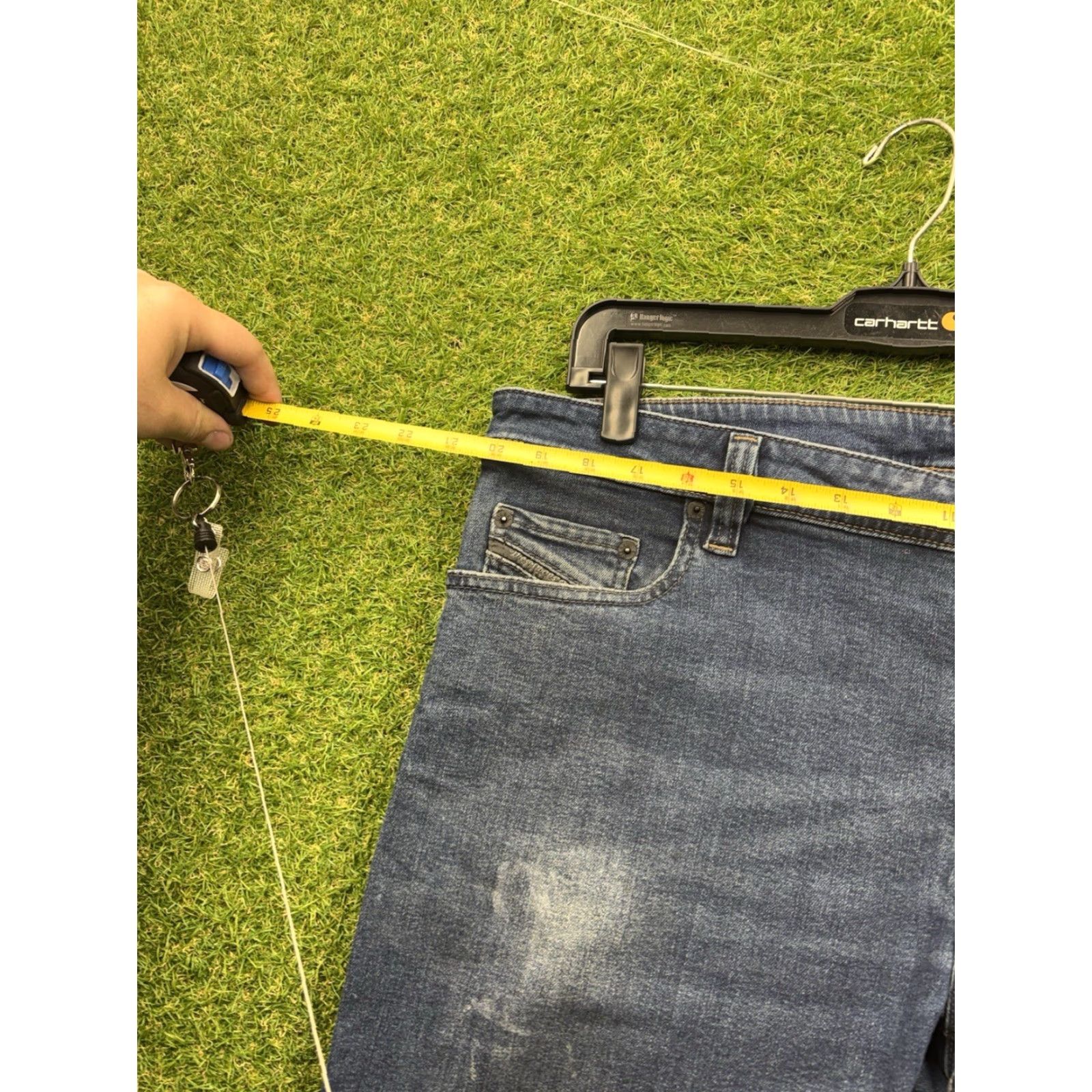 Diesel Diesel Safado-R Jeans Mens 38x32 Regular Slim Straight Stretch Casual Stretch Size US 38 / EU 54 - 3 Thumbnail