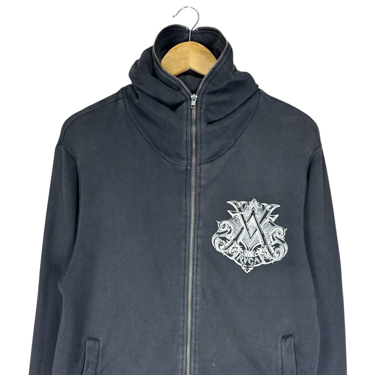 RVCA RVCA SKATEBOARD ZIPPER HOODIE SWEATSHIRT Size US M / EU 48-50 / 2 - 3 Thumbnail