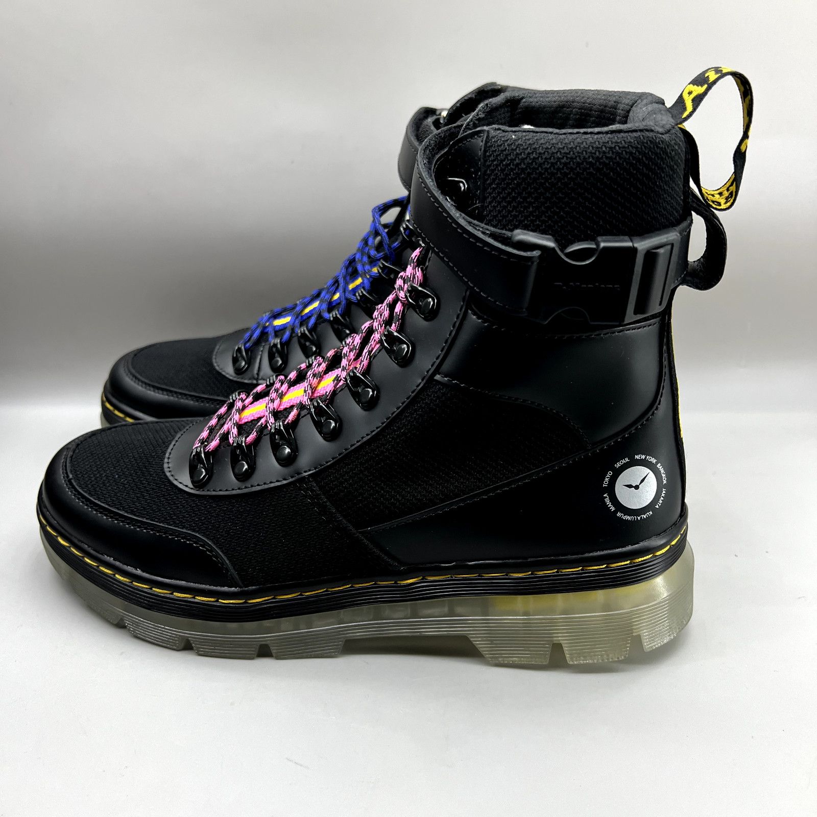 Dr. Martens Men's 9 / Women's 10 - Dr Martens Combs Tech Atmos Boots Size US 10 / IT 40 - 3 Thumbnail