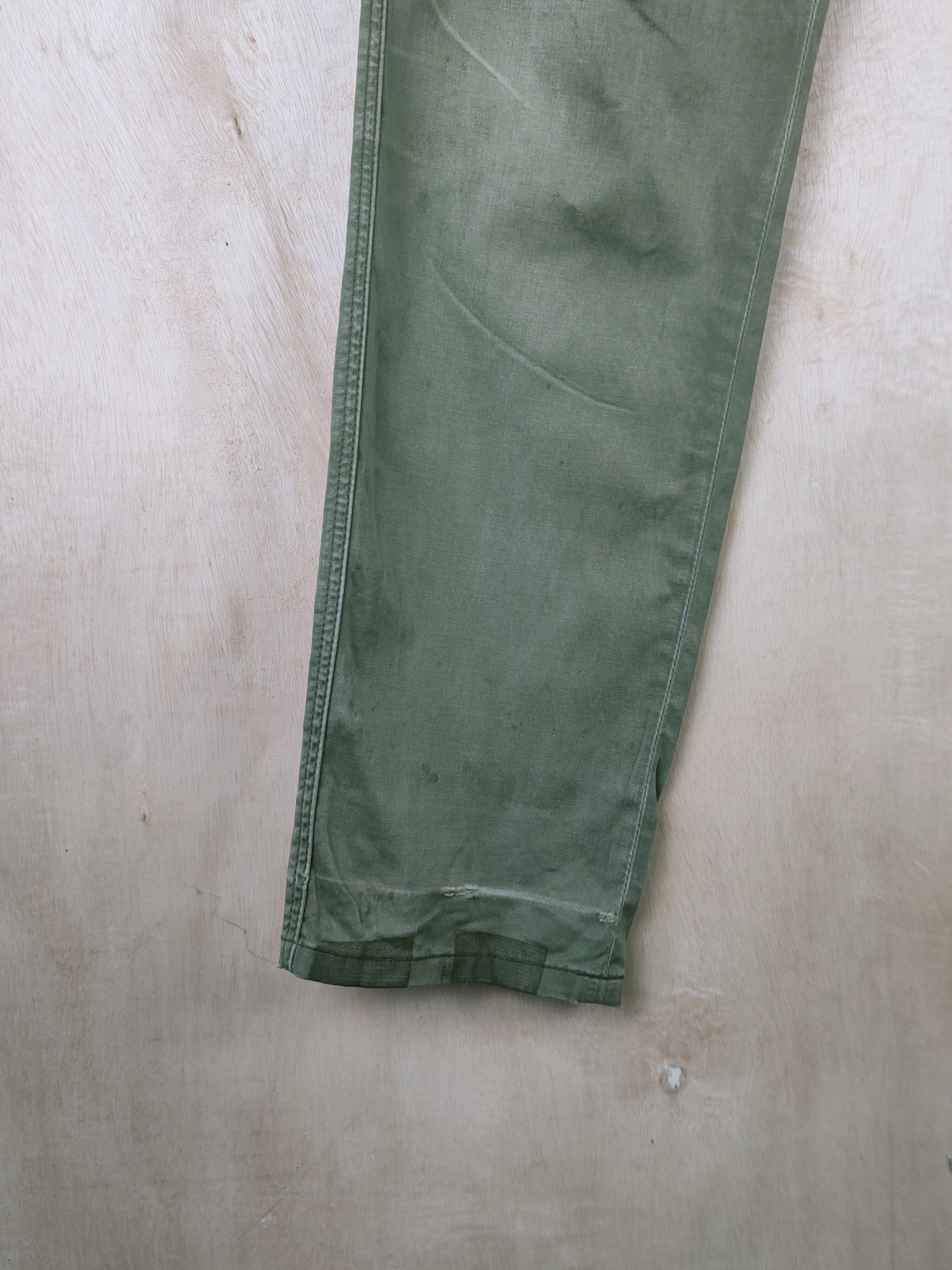 Japanese Brand Japanese Brand Green Multipocket Tactical Cargo Pants #S2485 Size US 29 - 4 Thumbnail
