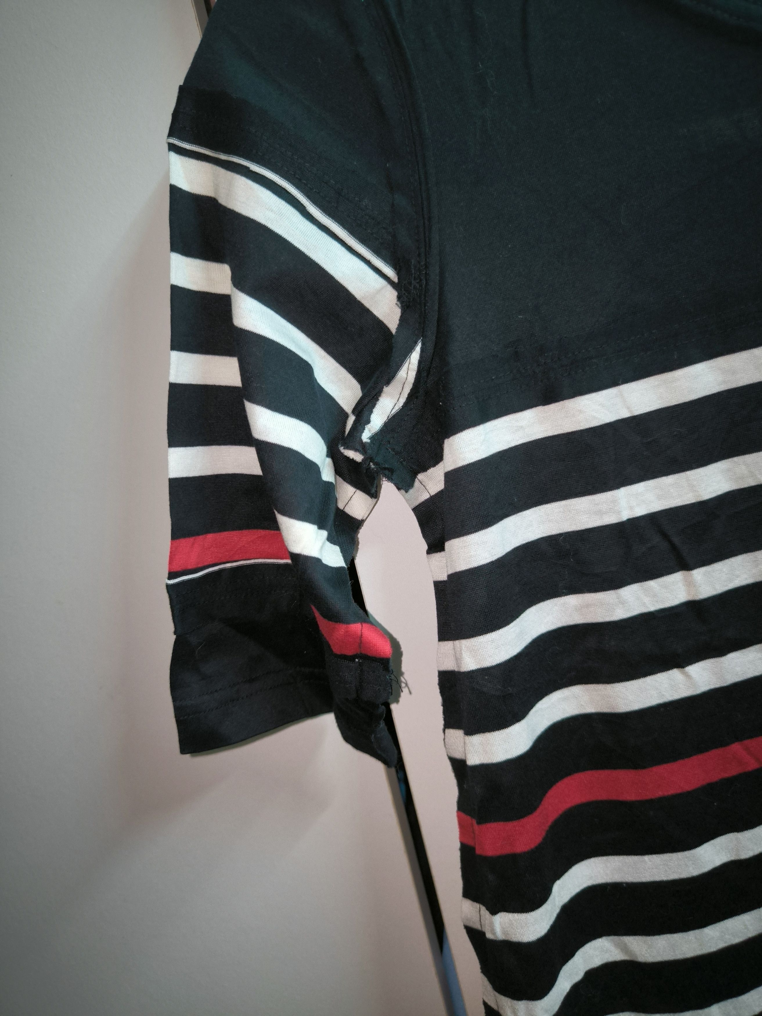 Japanese Brand × Mastermind Production Mastermind Japan Striped Tee Size XS / US 0-2 / IT 36-38 - 20 Thumbnail