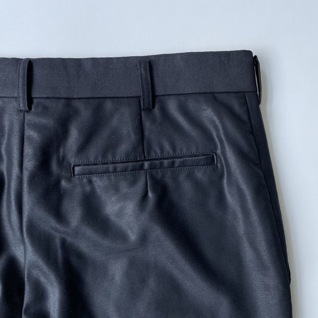 Comme des Garcons S/S 12 Shimmer Blue Wool Trousers Size US 32 / EU 48 - 14 Thumbnail