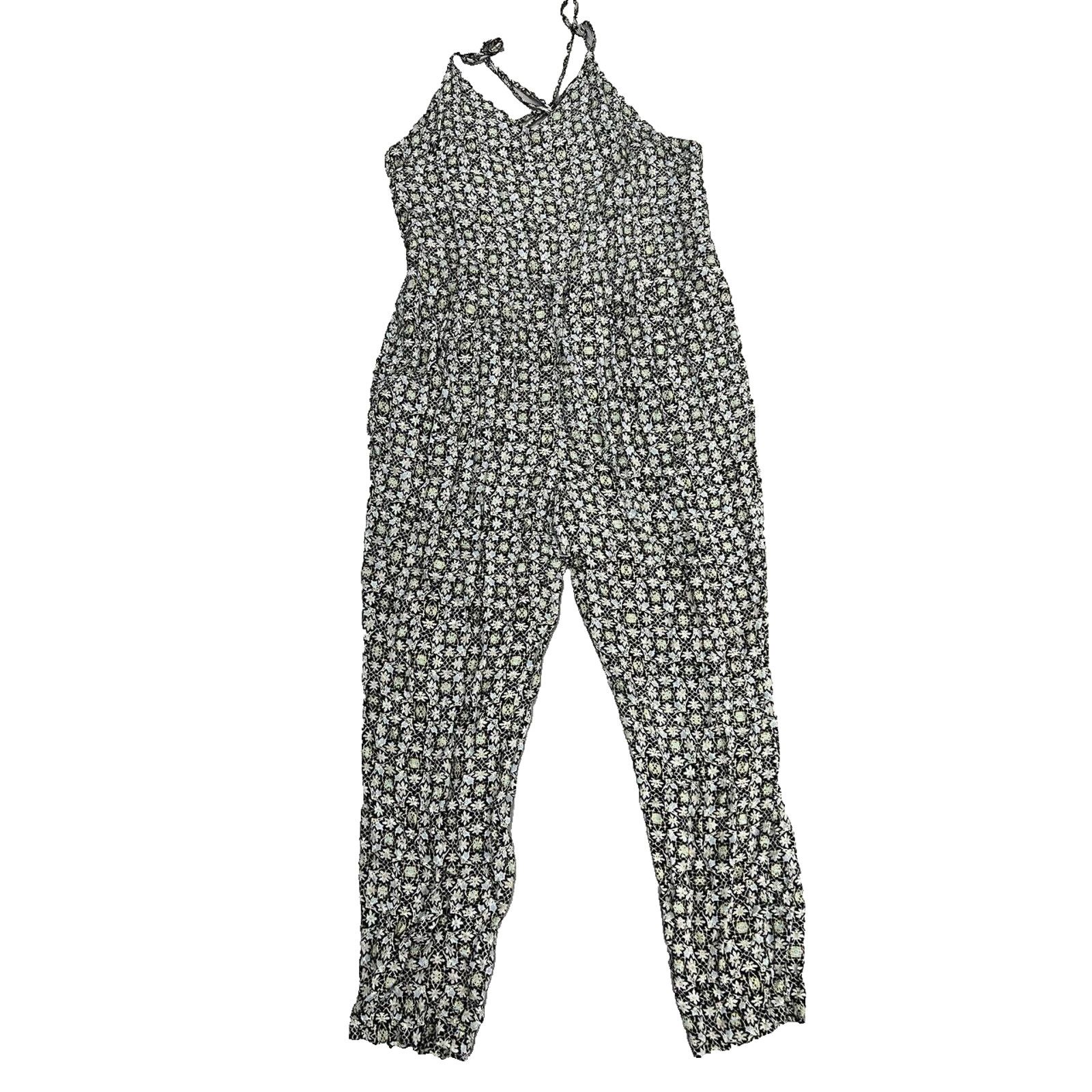 Free People Free People Jumpsuit Floral Strappy Criss Cros Pet S A002098 Size 23" - 5 Thumbnail