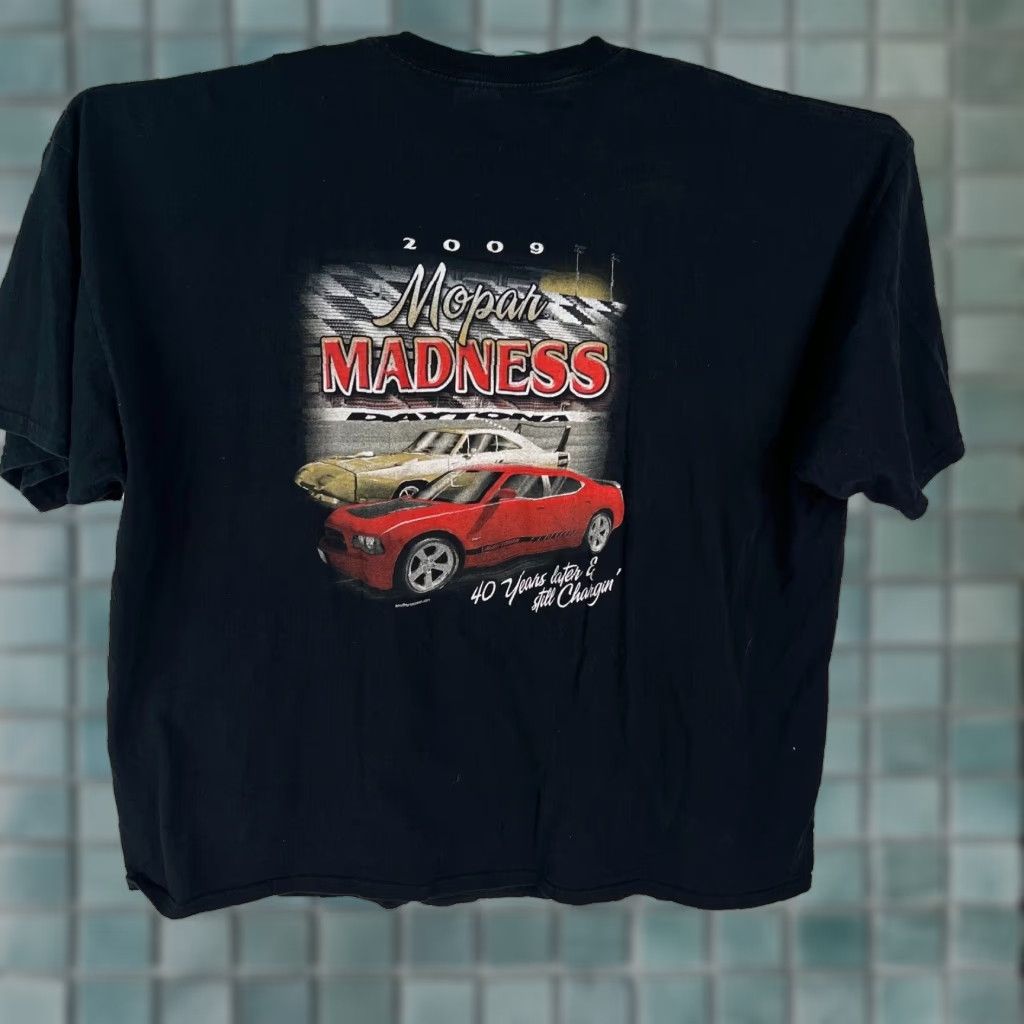 Vintage MOPAR Madness TMC Virginia Motorsports Park Mens Black T Shirt 2009 3XL Size US XXL / EU 58 / 5 - 1 Thumbnail