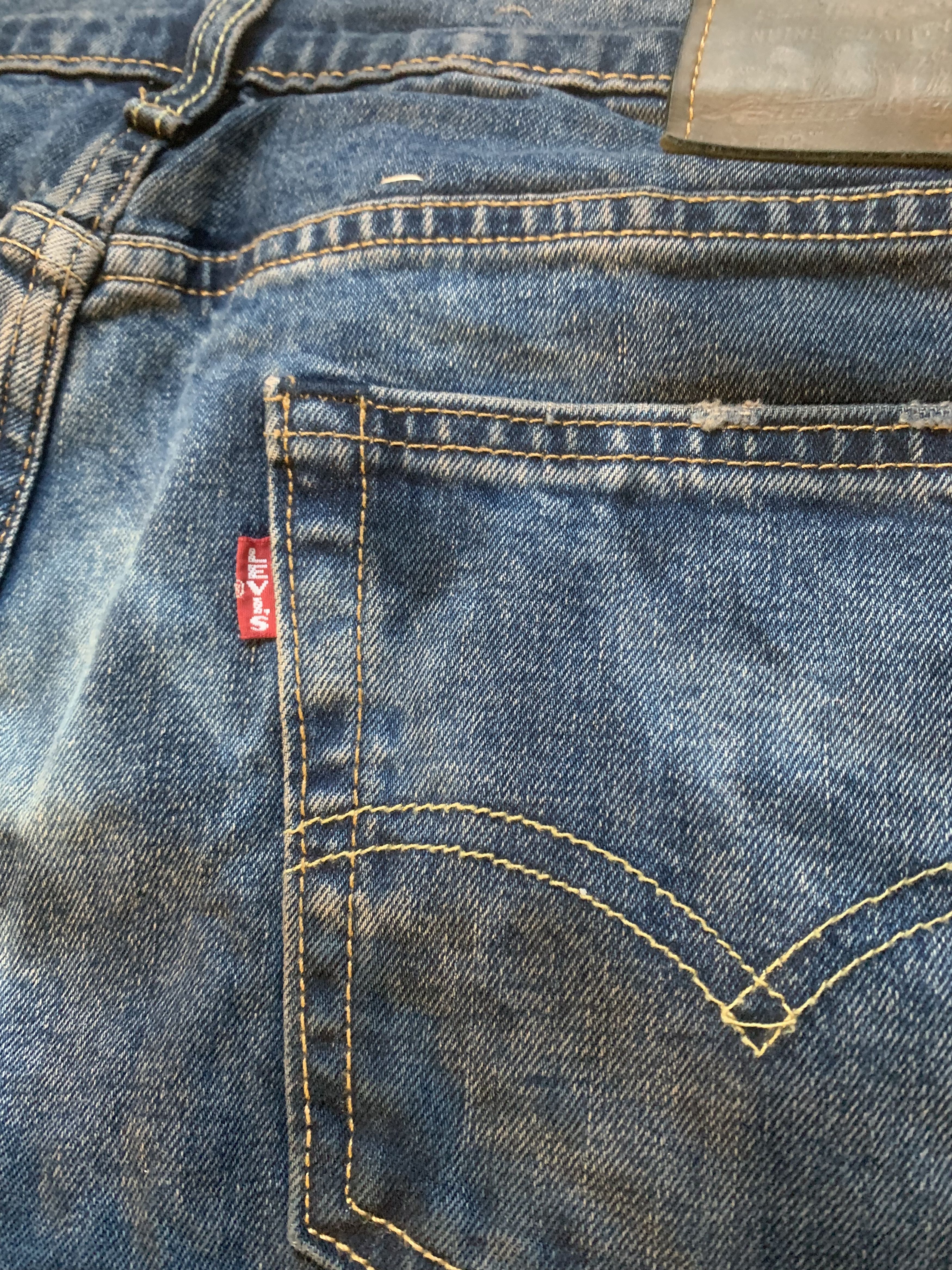 Levi's Brand new Levis + awesome bleached custom “ghosts shades” Size US 32 / EU 48 - 8 Thumbnail