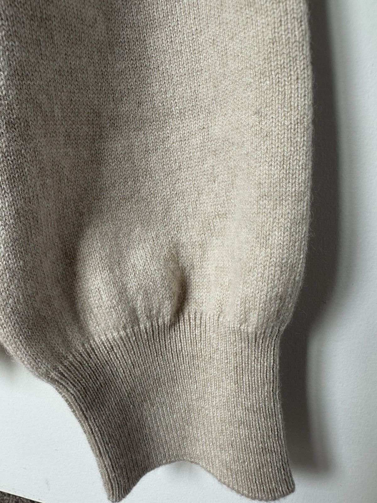 Loro Piana Loro Piana Baby Cashmere Classic Crew - Helichrysum Melange Size US M / EU 48-50 / 2 - 3 Thumbnail