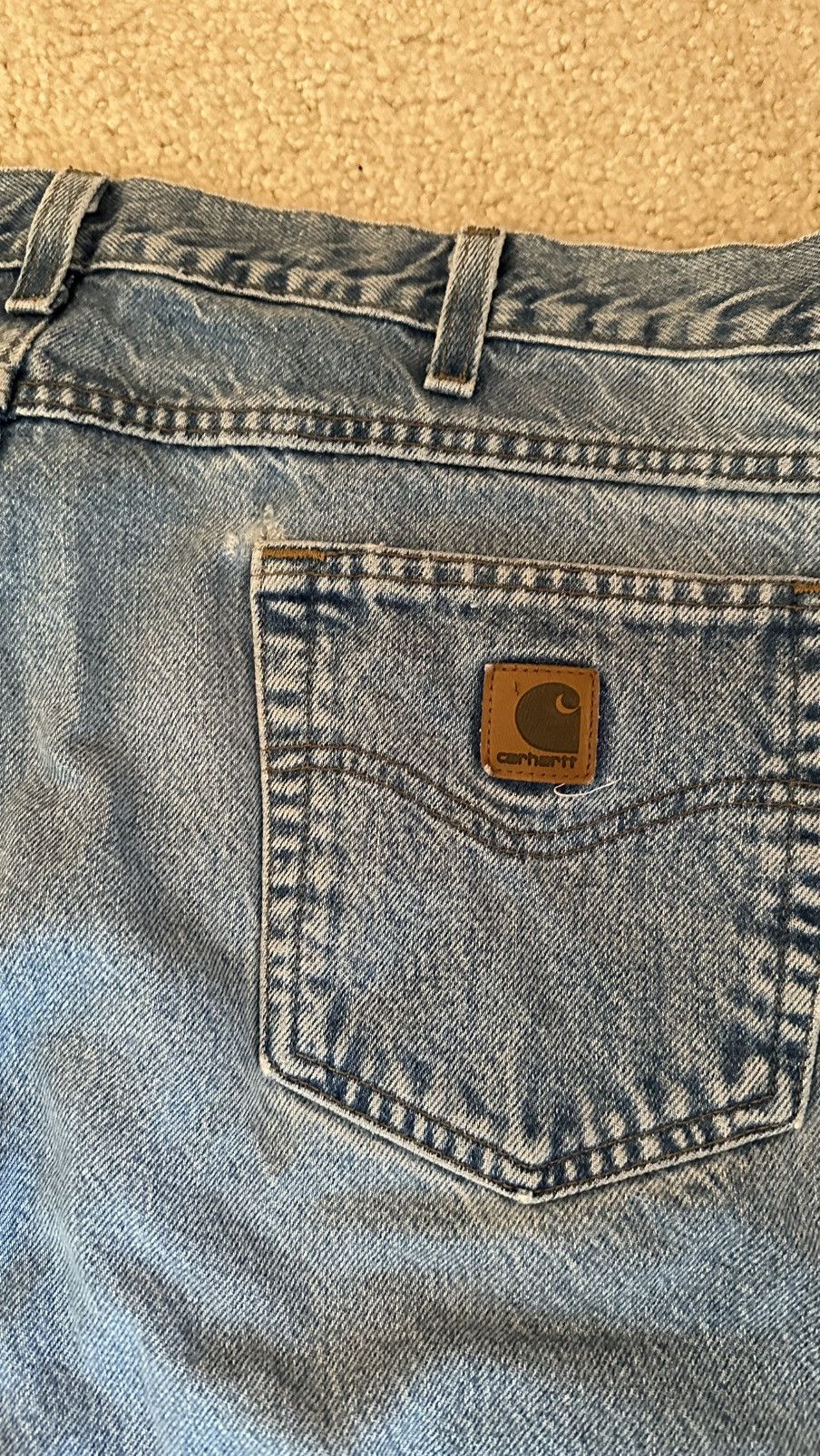 Carhartt carhartt denim jeans Size US 38 / EU 54 - 6 Thumbnail