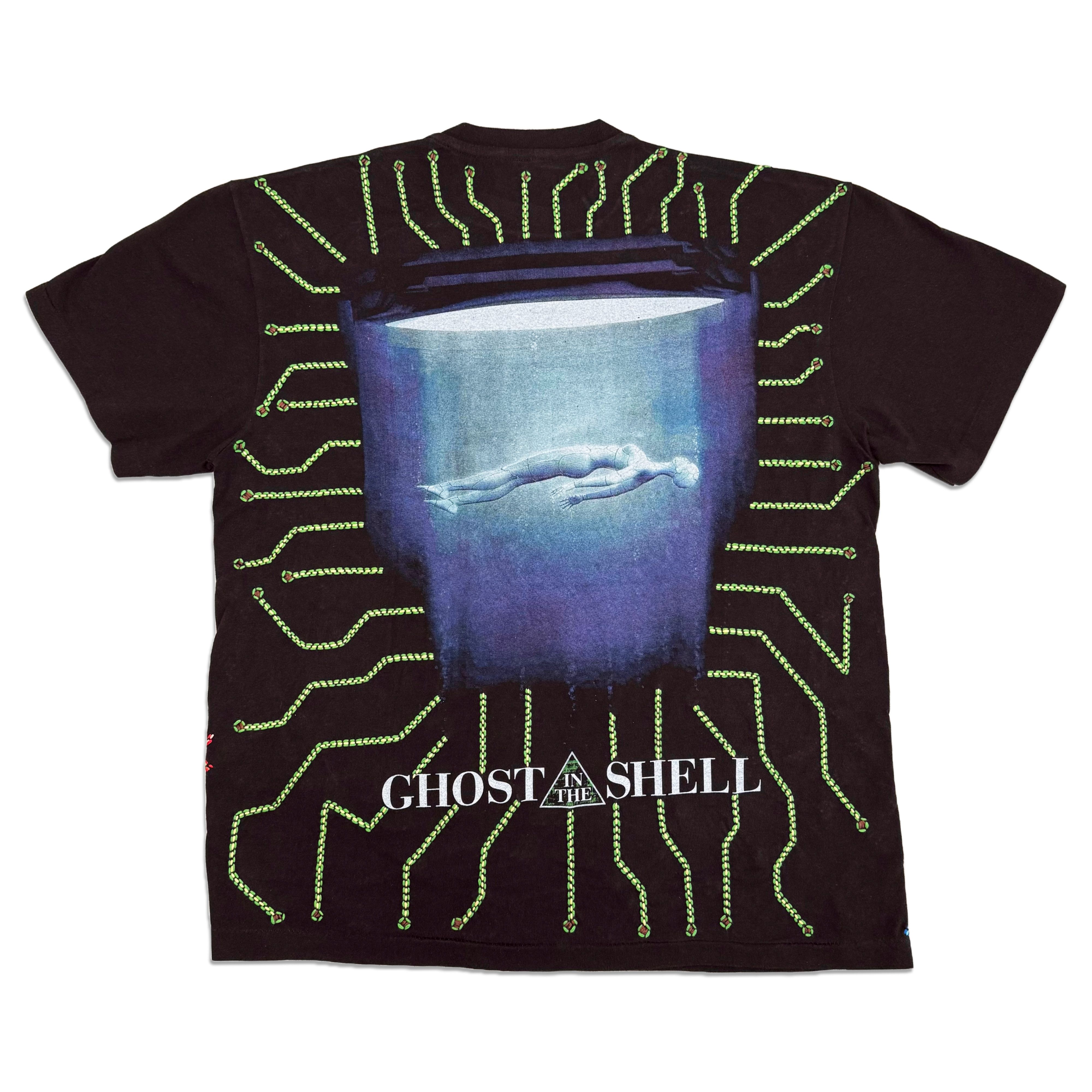 Band Tees Suture Studios Ghost in the Shell Hand Embroidered T-shirt Size US L / EU 52-54 / 3 - 8 Thumbnail