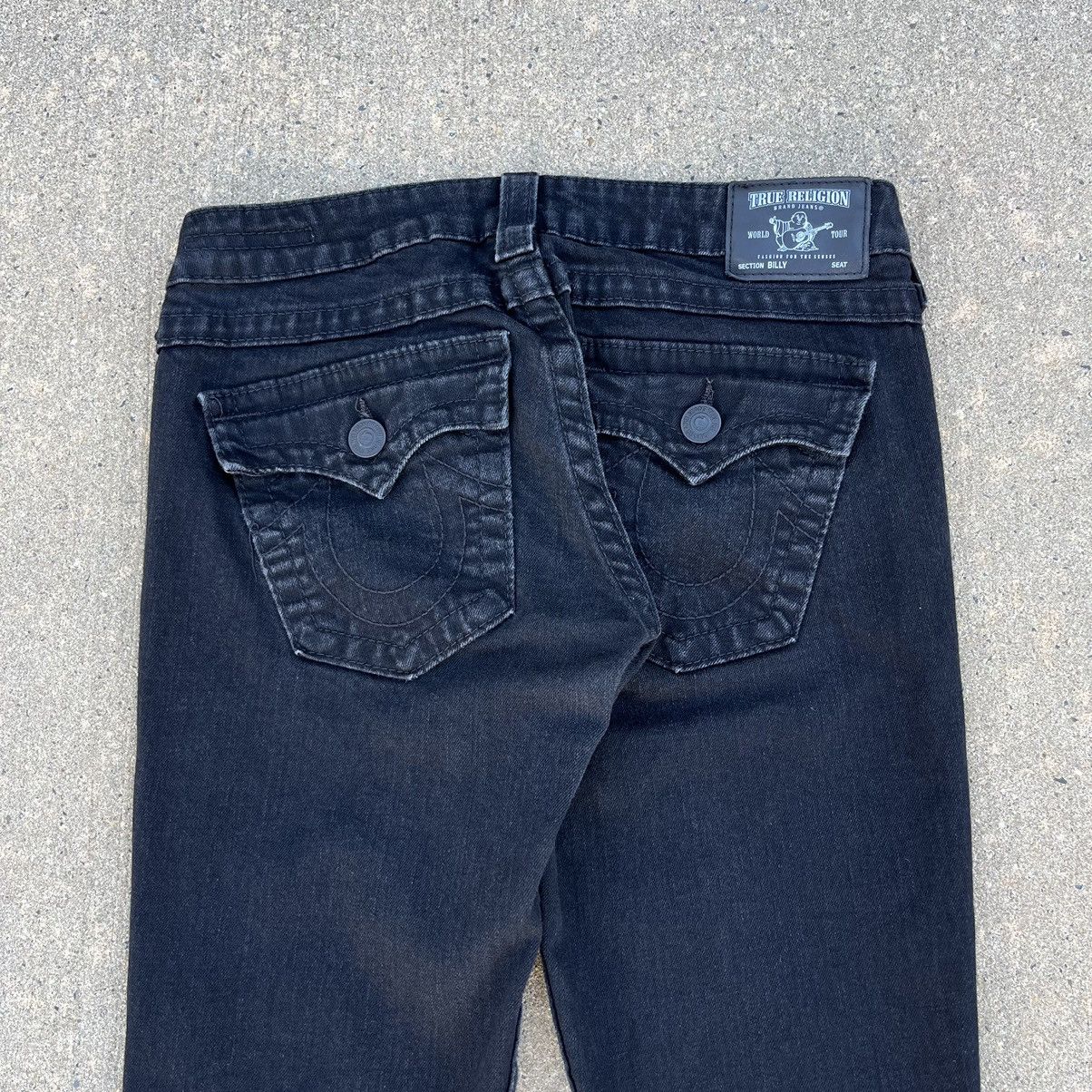 True Religion × Vintage Crazy Vintage Y2K True Religion Flared Jeans Size 28" / US 6 / IT 42 - 2 Thumbnail