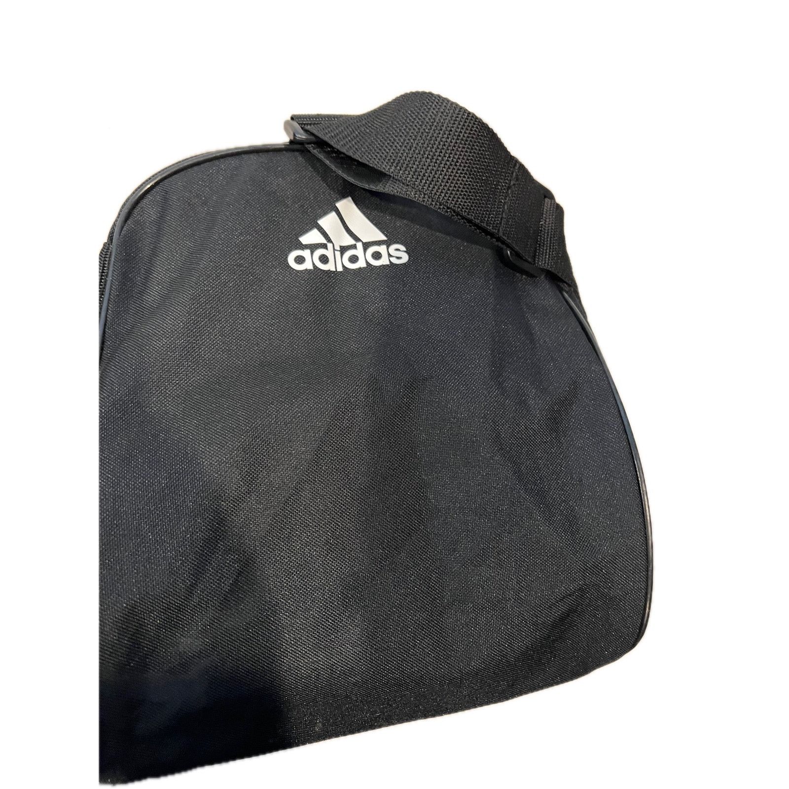 Adidas Adidas Defender Small 16"x10"x8" Black Duffel Gym Bag Size ONE SIZE - 6 Thumbnail
