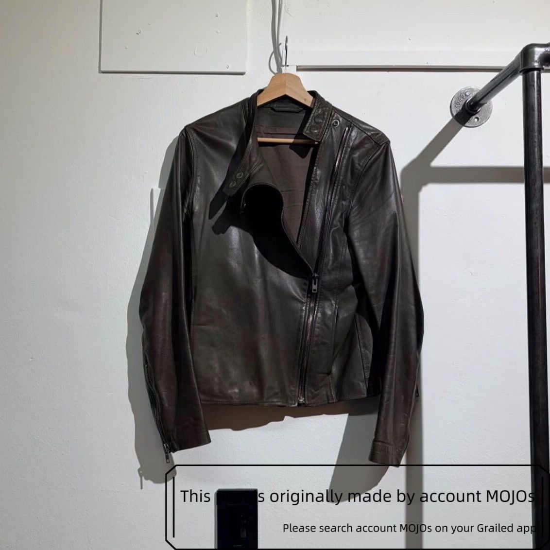 Maison Margiela Sz 46 Maison Margiela 10SS Line14 Leather Jacket mojos064 Size US S / EU 44-46 / 1 - 1 Thumbnail