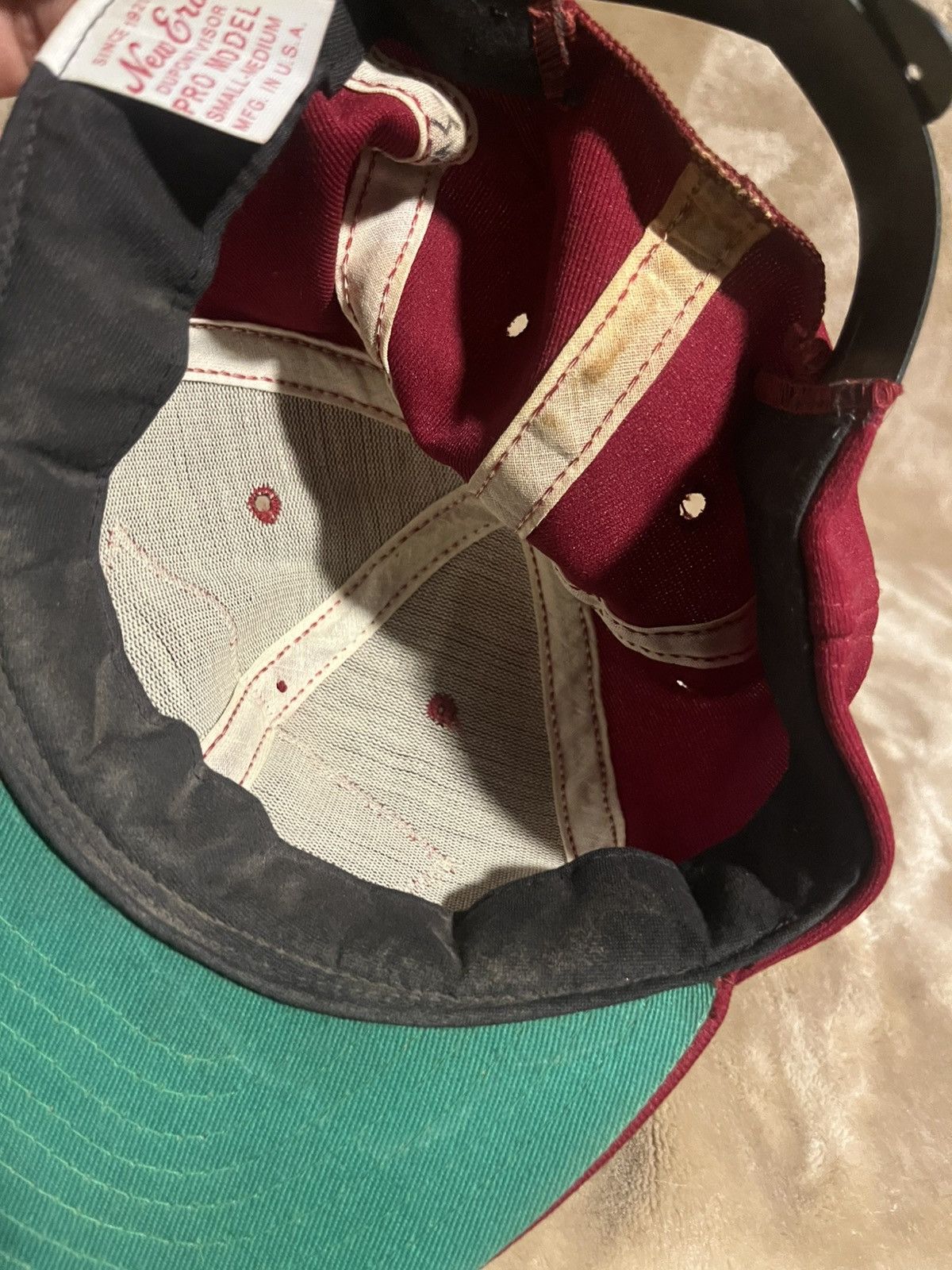 New Era Vintage 90’s 80’s New Era Made in USA USMC hat Size ONE SIZE - 11 Thumbnail