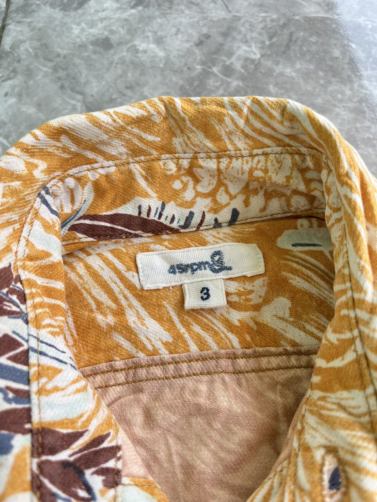 45rpm Japanese Brand 45rpm Full Print Button Shirt Size US S / EU 44-46 / 1 - 5 Thumbnail