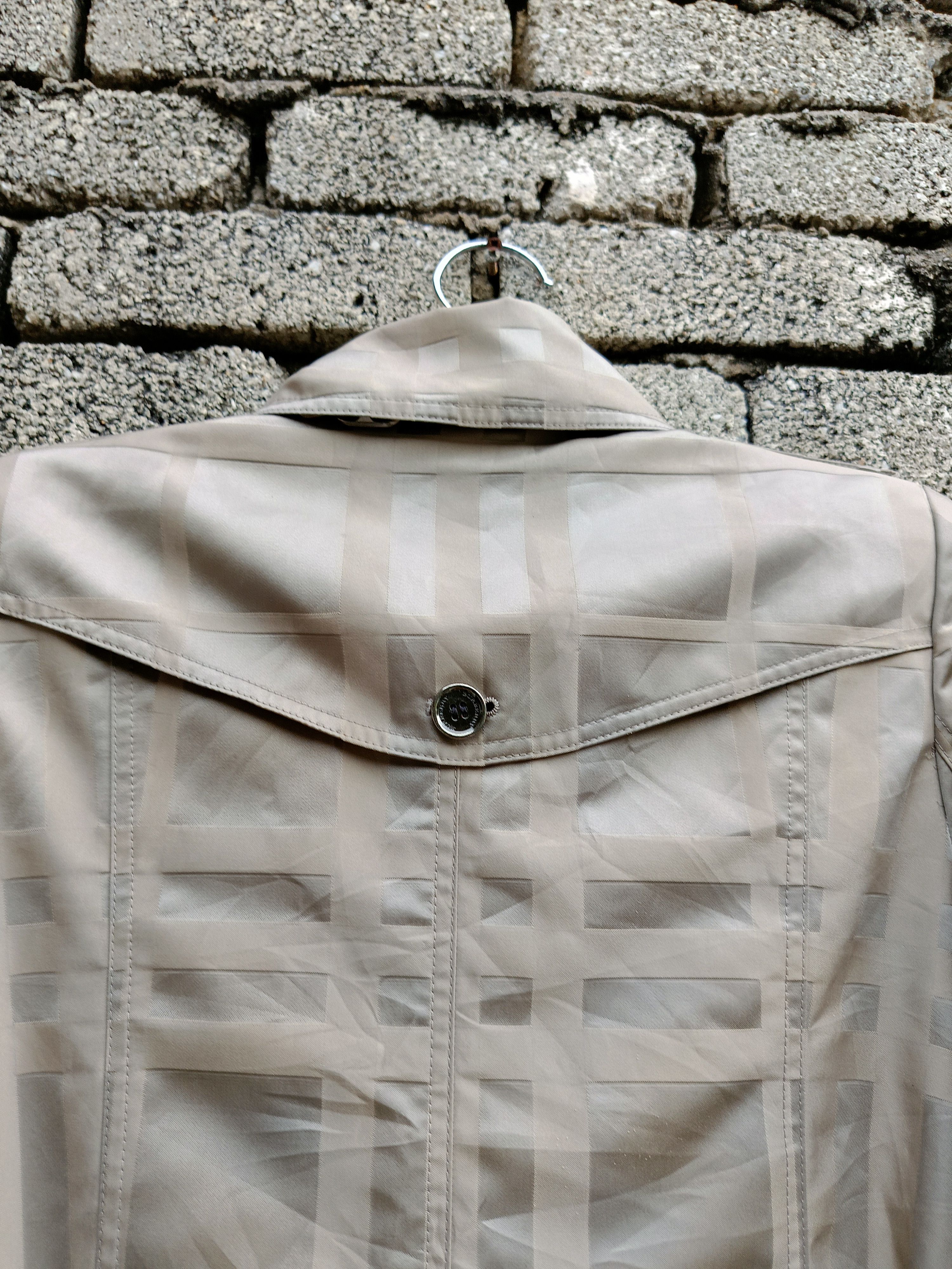 Burberry BURBERRY LONDON LAVENDER CHECK FABRIC HAWKESBURY TRENCH COAT Size US S / EU 44-46 / 1 - 8 Thumbnail
