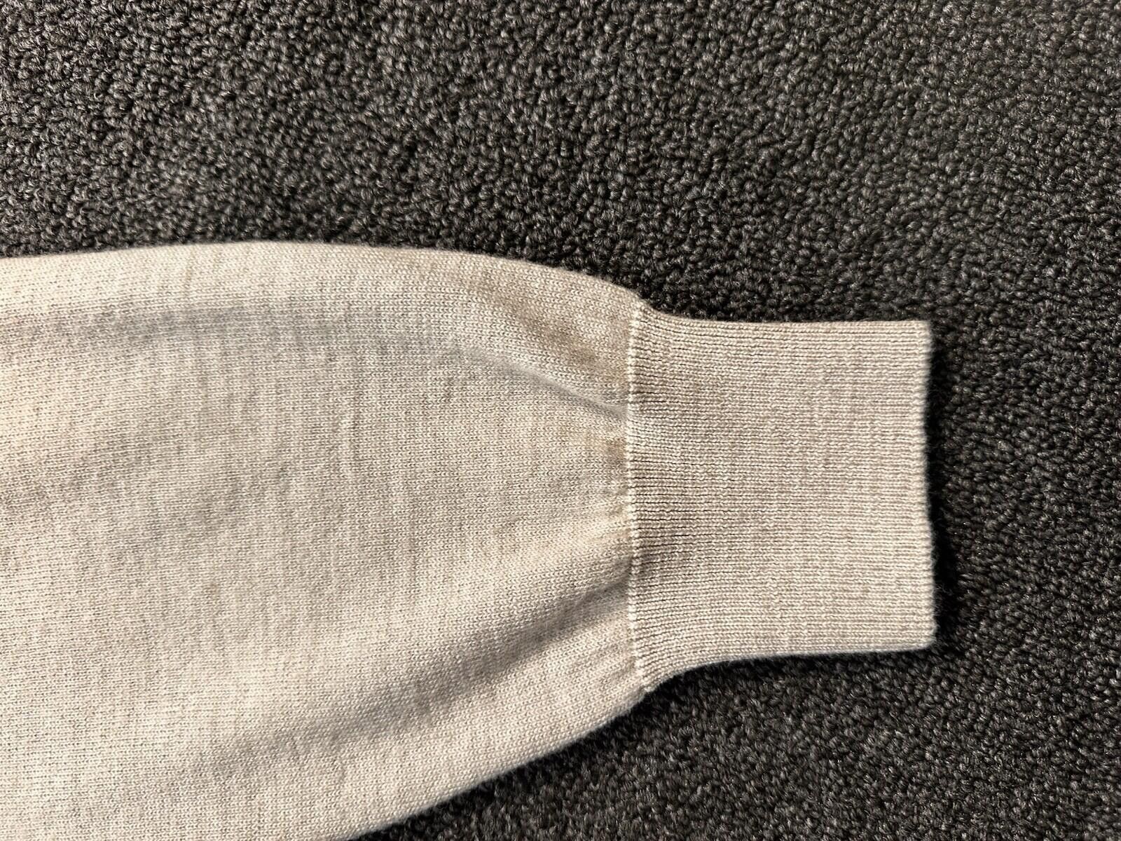 Golden Bear Golden Bear x Japanese Men's Beige 100-% Wool V-Neck Size LL Size US L / EU 52-54 / 3 - 6 Thumbnail