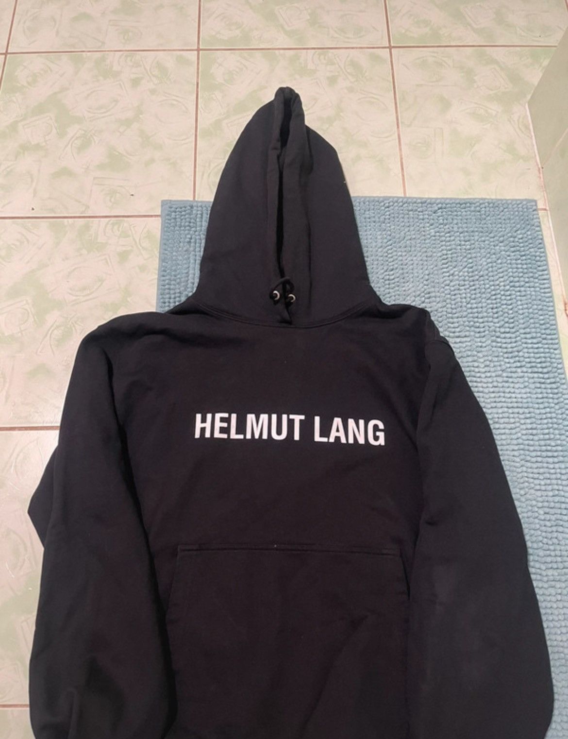 image of Helmut Lang Hoodie in Black, Men's (Size Large)