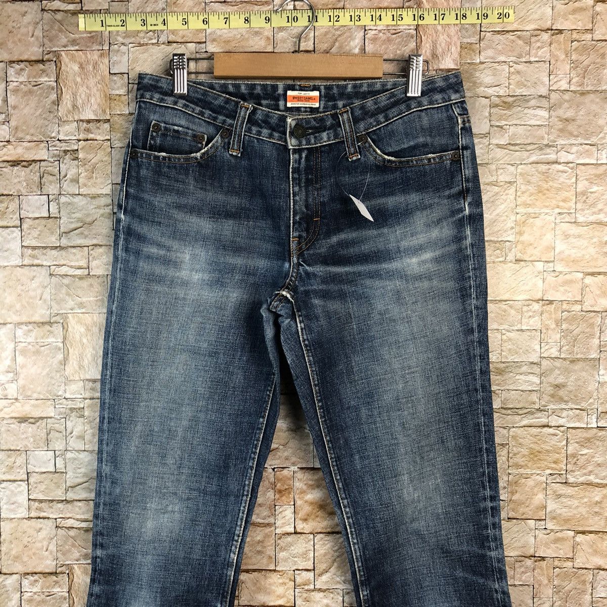 Japanese Brand Sweet Camel Blue Jeans Pants #A966 Size 28" / US 6 / IT 42 - 5 Thumbnail