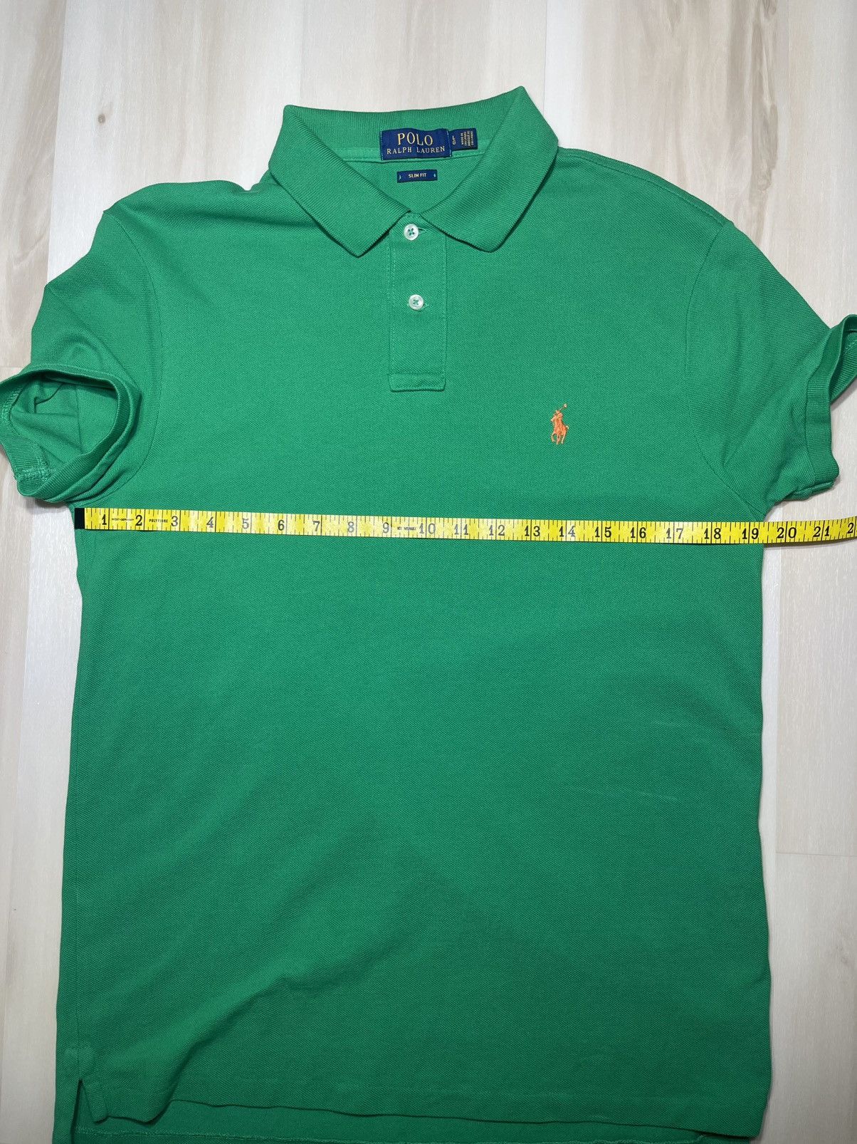 Polo Ralph Lauren Polo Ralph Lauren Men Slim Fit Forest Green Polo Sz L Shirt Size US L / EU 52-54 / 3 - 6 Thumbnail
