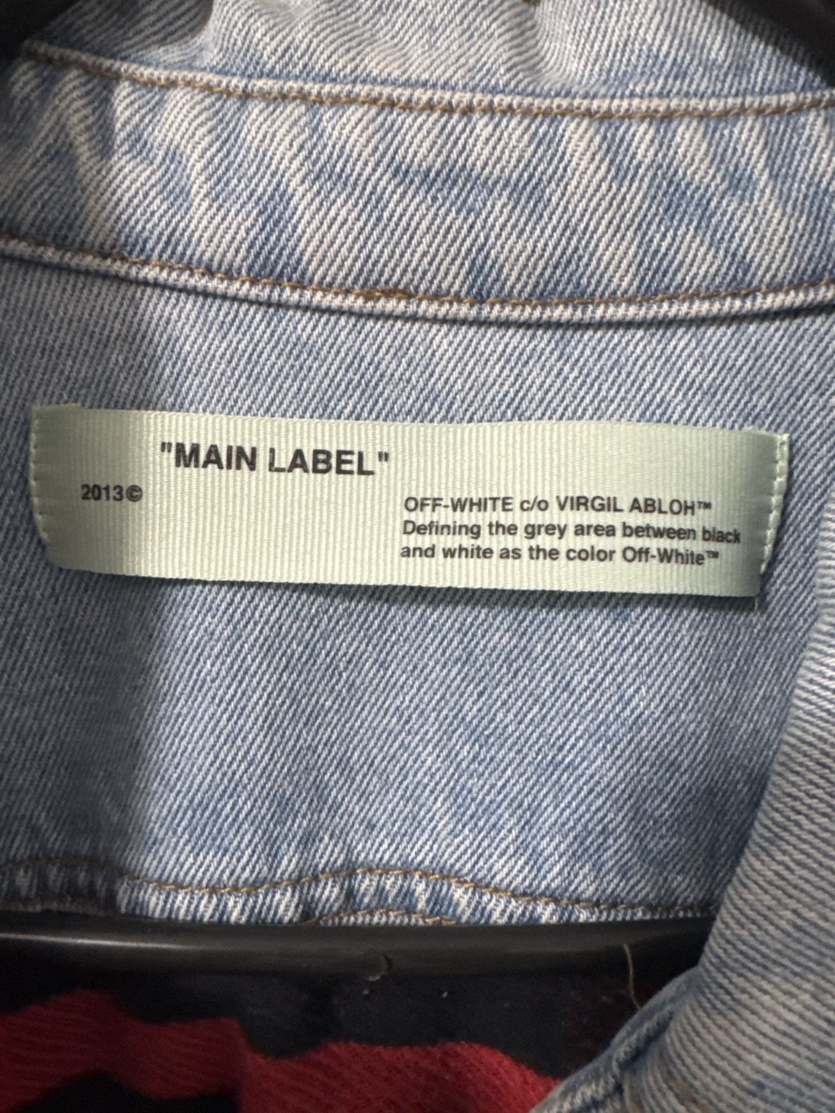 Off-White Off White Denim/Flannel button up Size US L / EU 52-54 / 3 - 8 Thumbnail