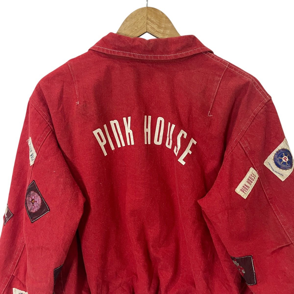 Pink House Vintage Pink House Iconic Bomber Jacket Size US L / EU 52-54 / 3 - 2 Thumbnail