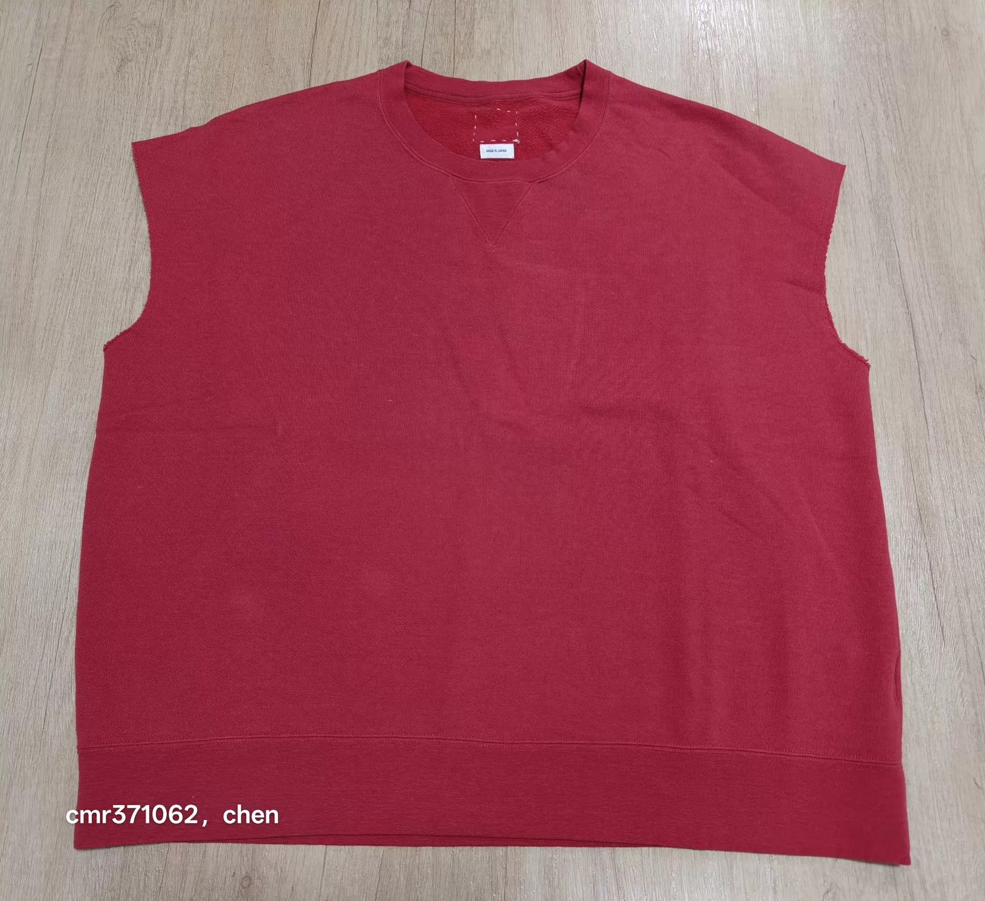 Visvim VISVIM MONDO SWEAT S/L red3 oversized hand-damaged dyed Size US L / EU 52-54 / 3 - 1 Thumbnail