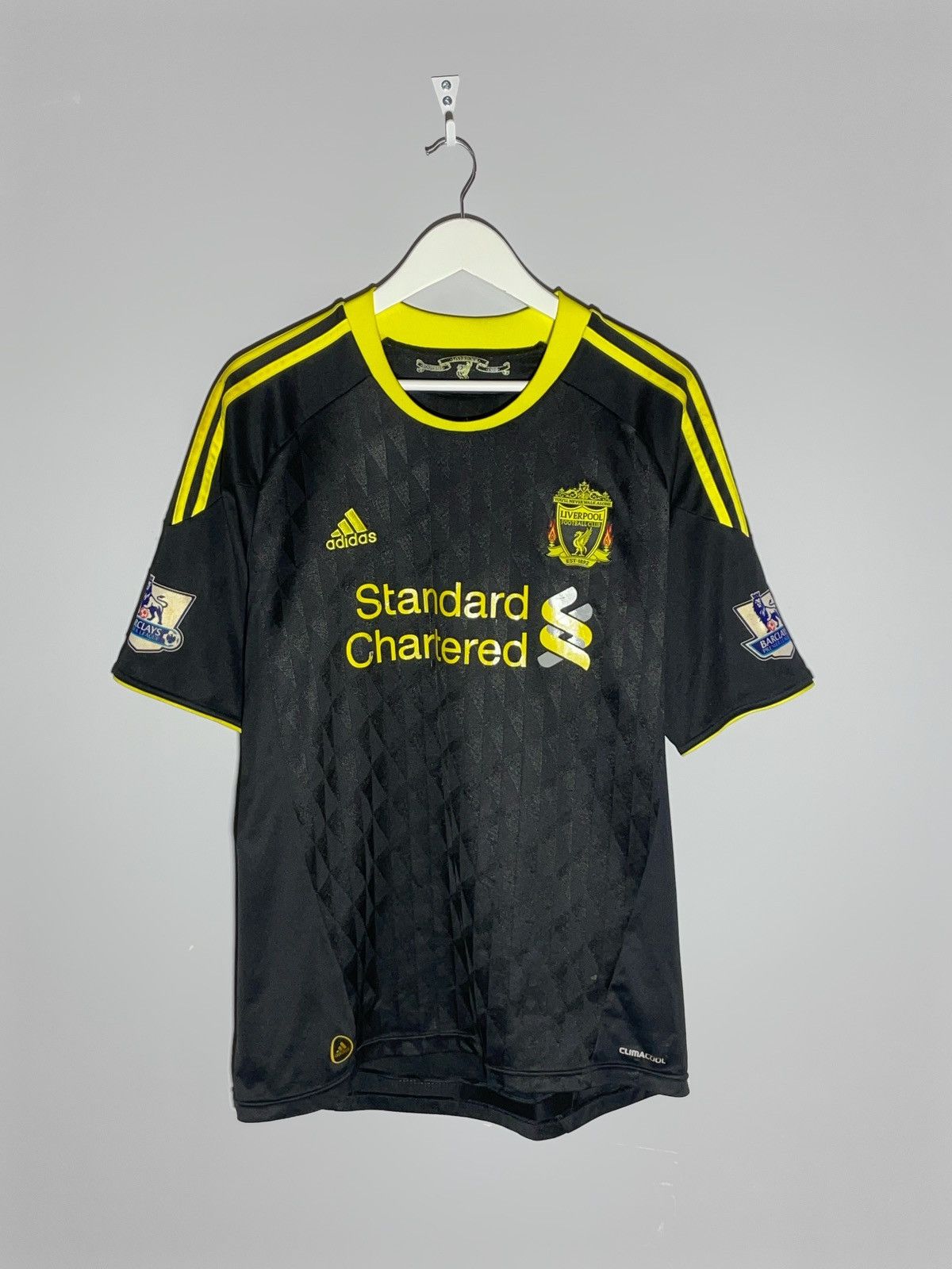 Adidas #10Joe Cole Liverpool FC 2010/11 Third Adidas Football Shirt Size US M / EU 48-50 / 2 - 2 Thumbnail