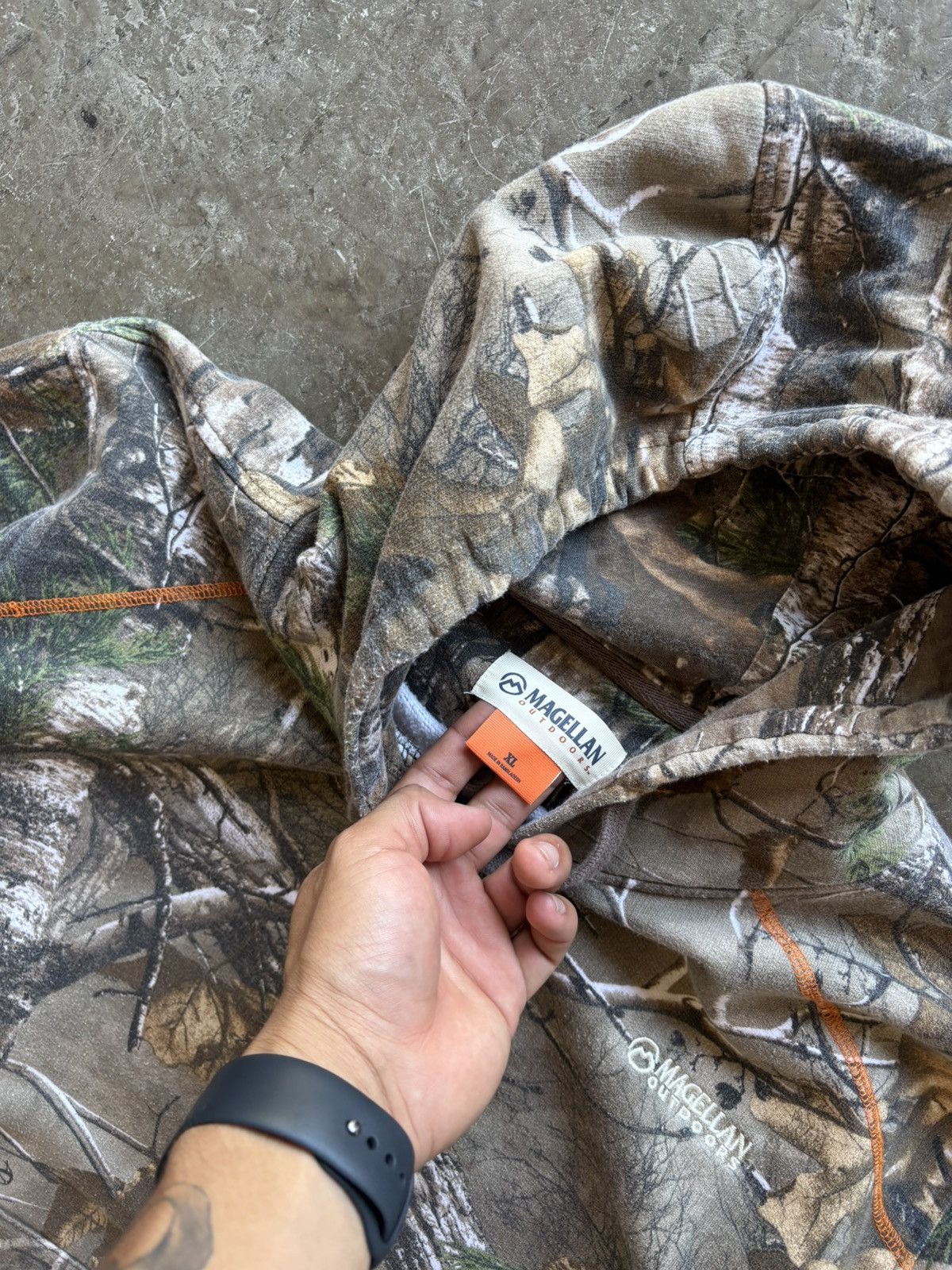 Realtree Vintage Realtree Magellan Hunting Hoodie Size US XL / EU 56 / 4 - 2 Thumbnail
