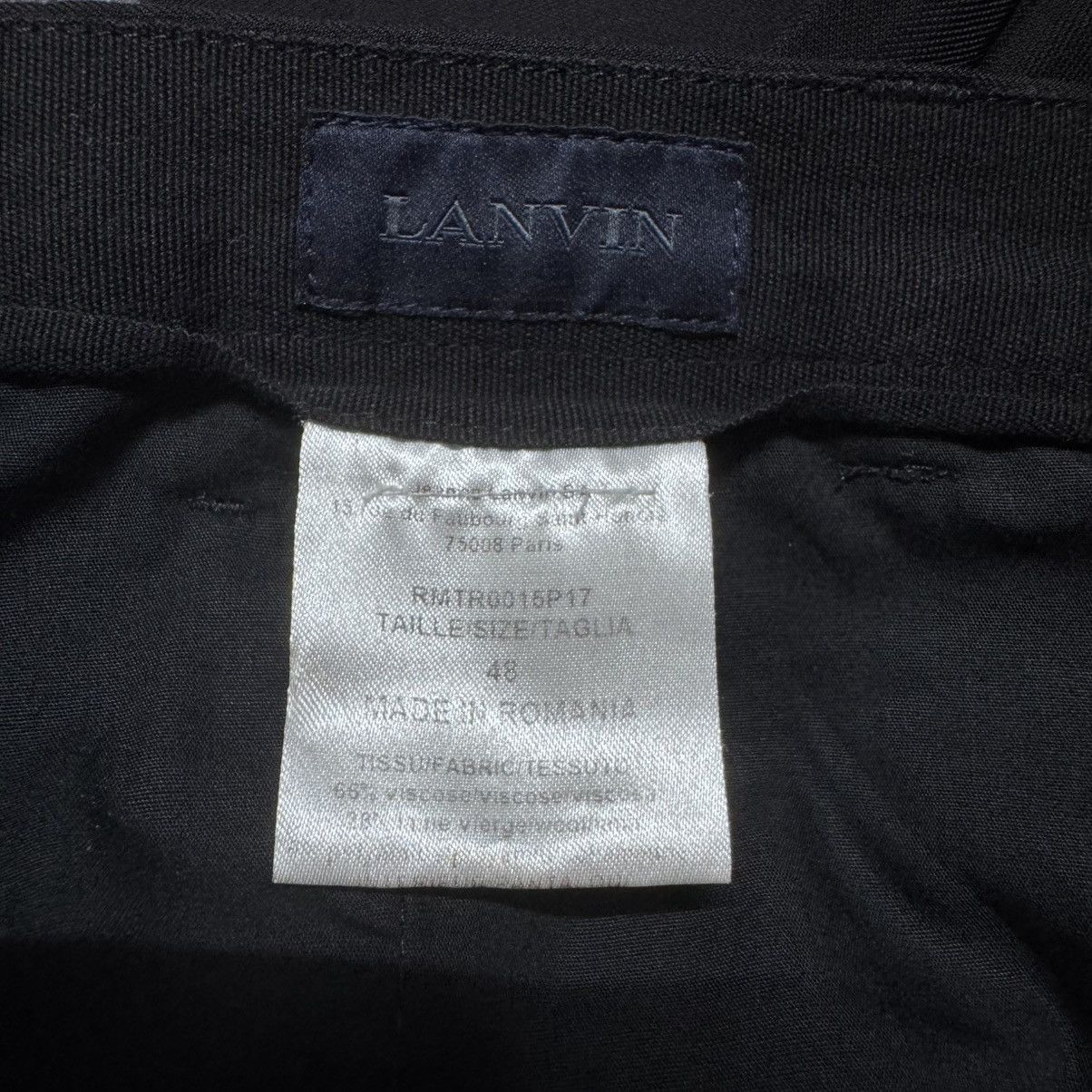 Lanvin Lanvin Ankle Zip Trouser Size US 33 - 19 Thumbnail