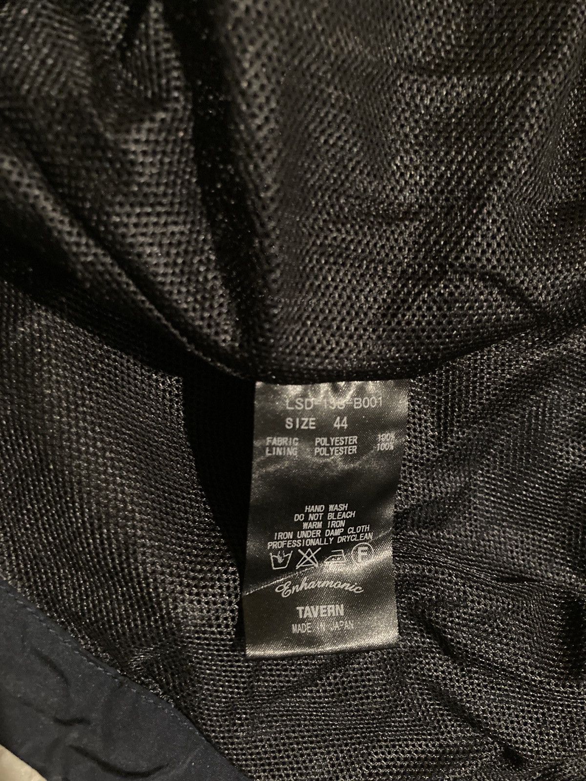 Japanese Brand Japanese half zip technical blue jacket Enharmonic Tavern Size US S / EU 44-46 / 1 - 4 Thumbnail